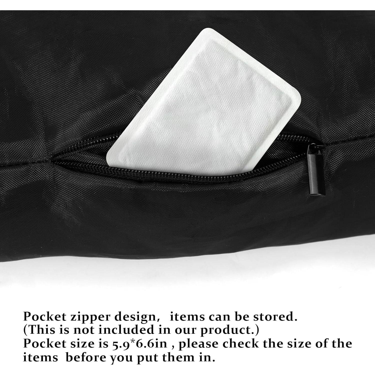 Bolsa Calentadora de Manos VICAMB Negra Reutilizable 39.9 cm