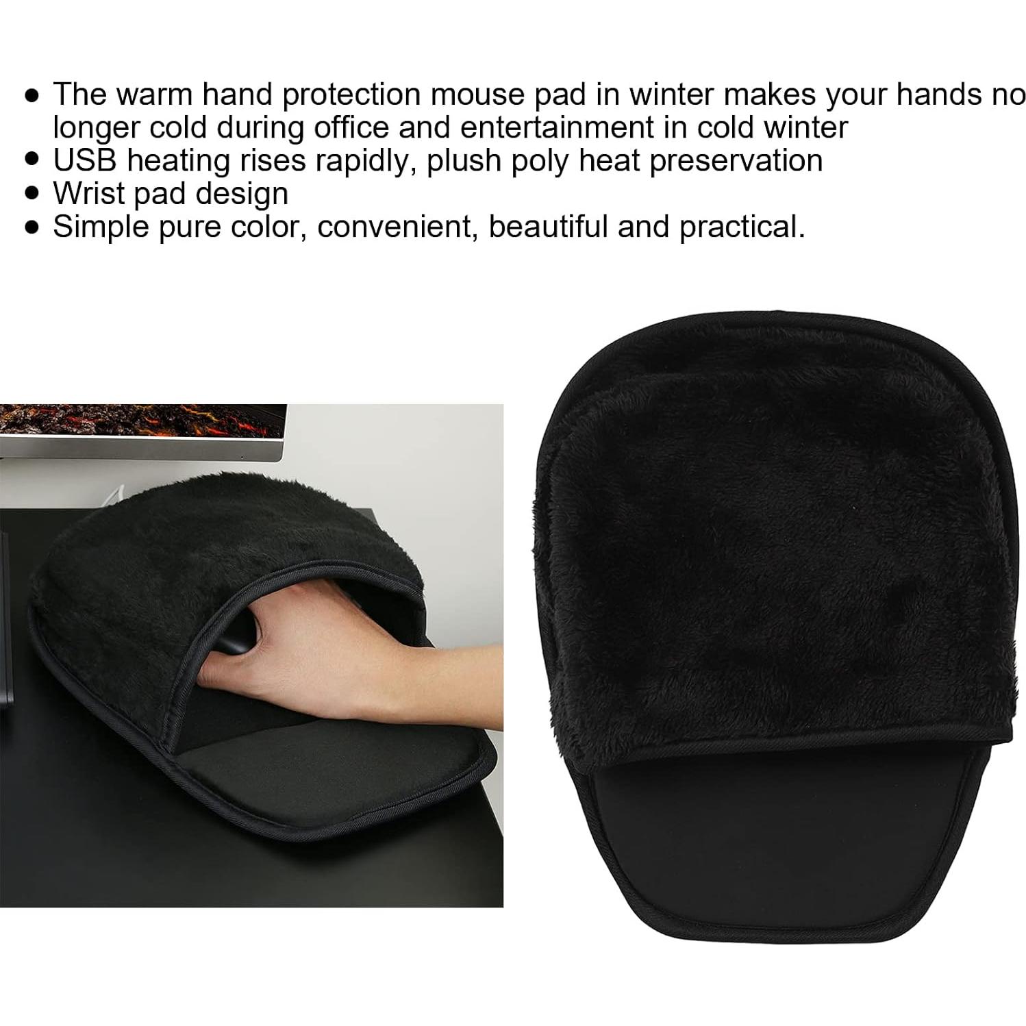 Almohadilla Calentadora USB ZJchao para Manos - Negro 29x22cm