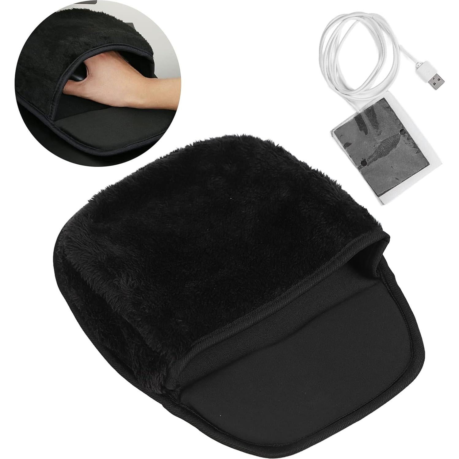 Almohadilla Calentadora USB ZJchao para Manos - Negro 29x22cm