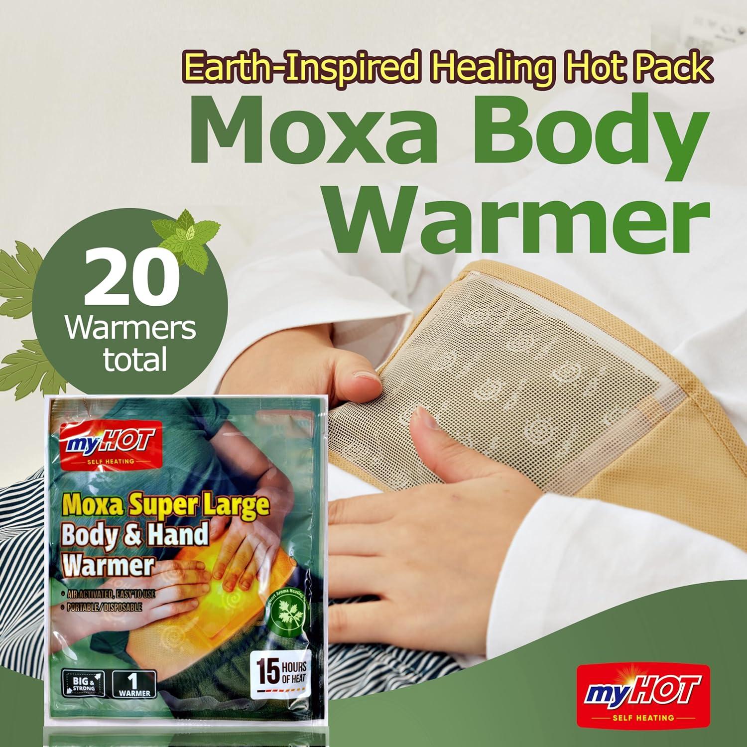 Calentadores de Manos MyHot Super Grande 20 Paquete - 16 Horas