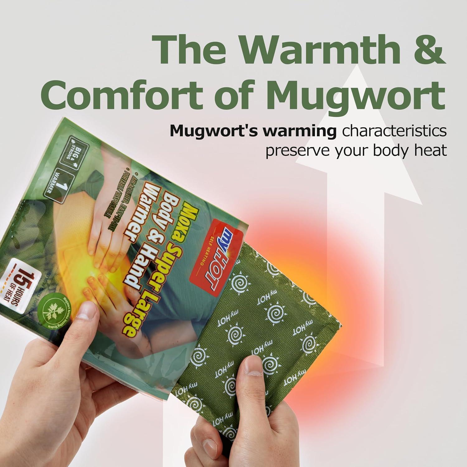 Calentadores de Manos MyHot Super Grande 20 Paquete - 16 Horas