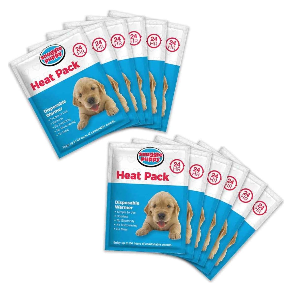 Paquete de 12 Calentadores de Manos Snuggle Puppy Naturales