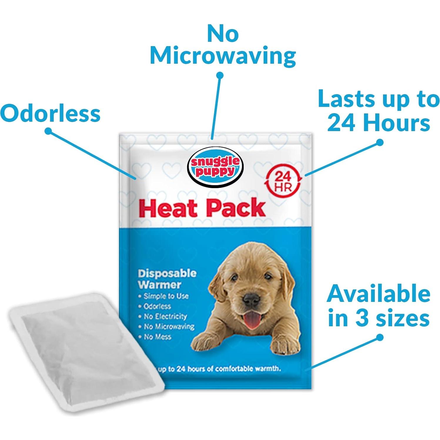 Paquete de 12 Calentadores de Manos Snuggle Puppy Naturales