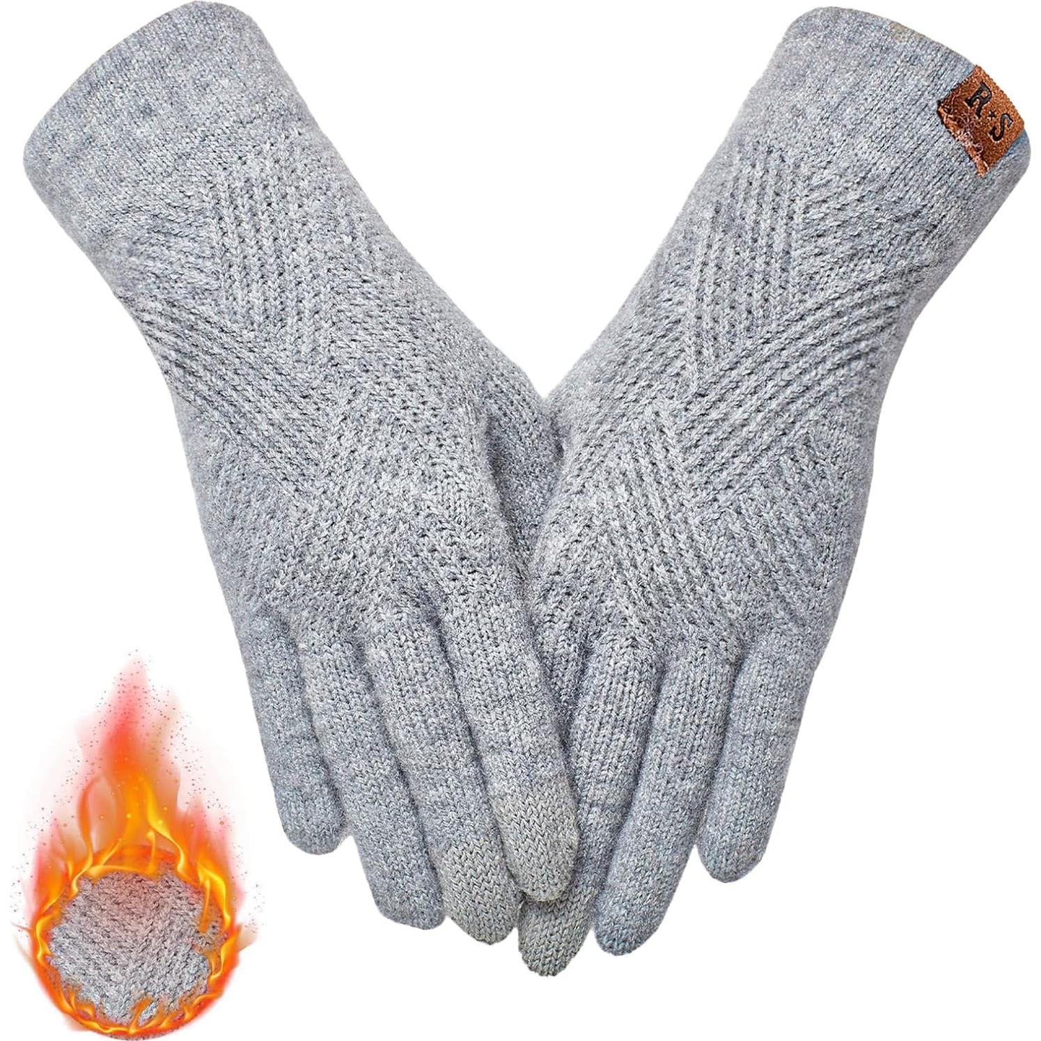 Guantes de Invierno Reach Star para Mujeres Táctiles y Cálidos