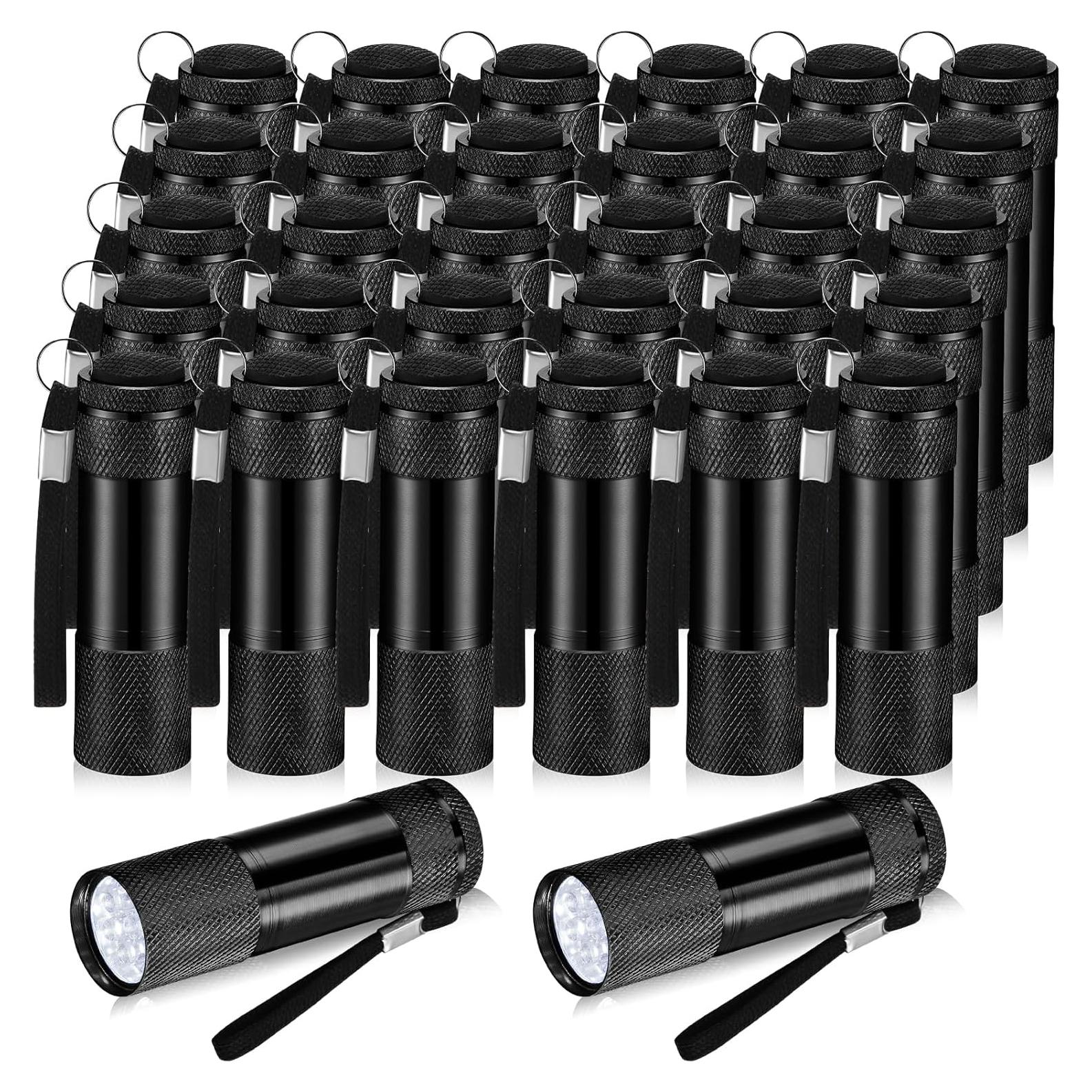 32 Mini Linternas LED VIHOSE de Aluminio para Emergencias