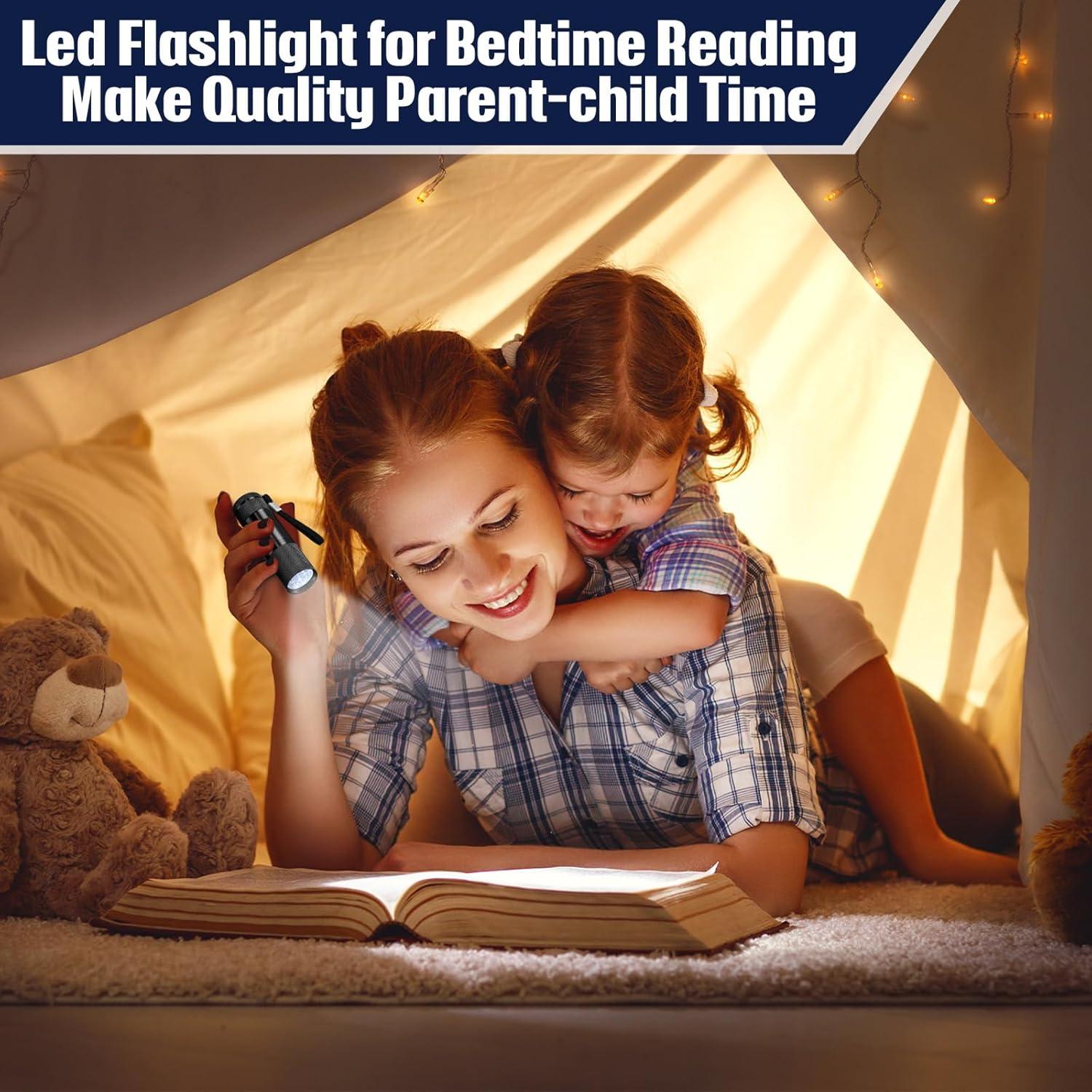 32 Mini Linternas LED VIHOSE de Aluminio para Emergencias