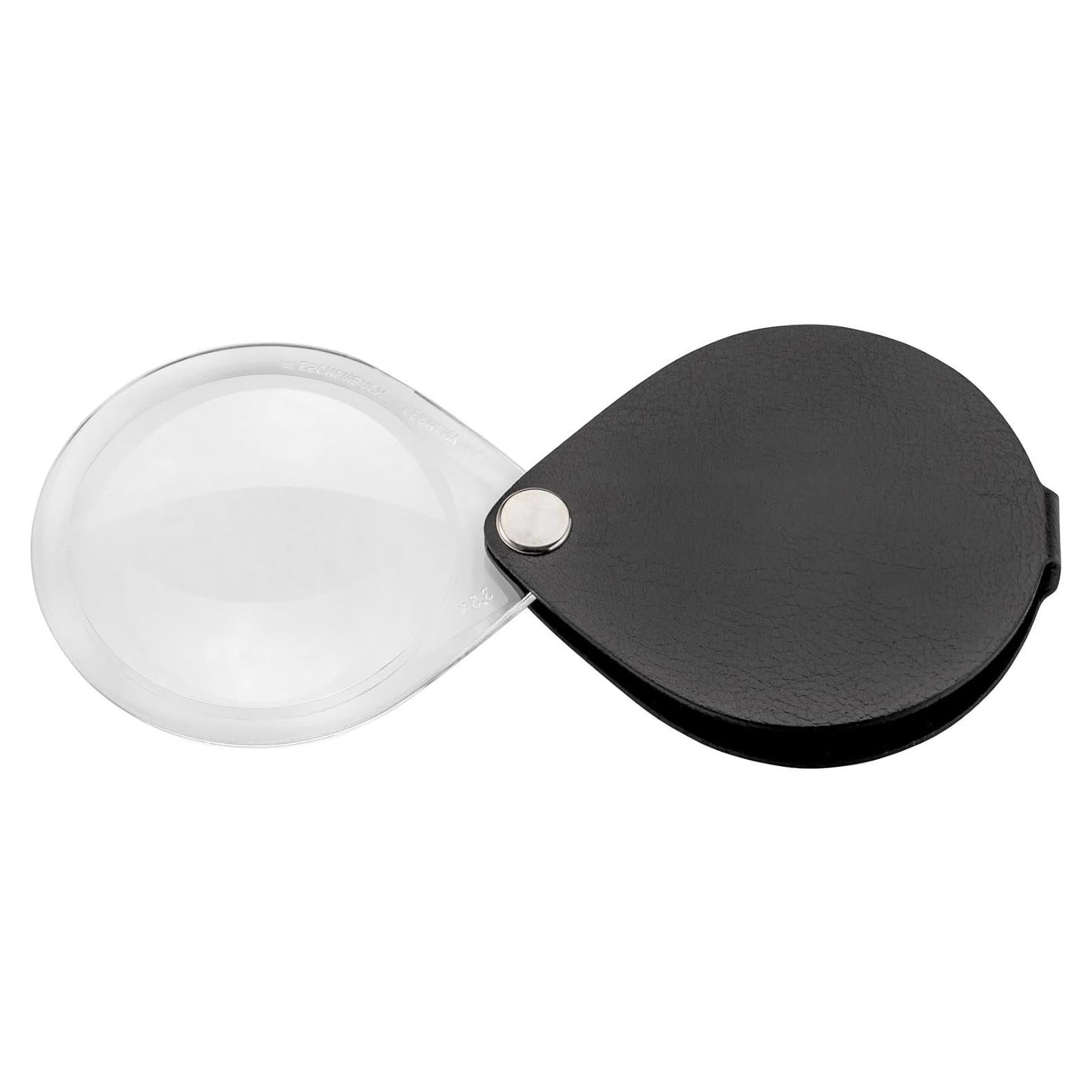 Lupa Plegable Eschenbach 3.5X 60mm con Funda de Cuero