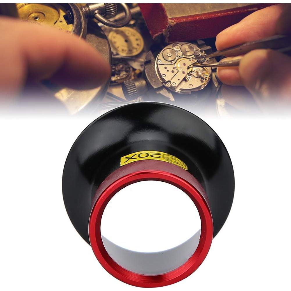 Lupa de Relojero Joyzan 20X, Lente Monocular Portátil