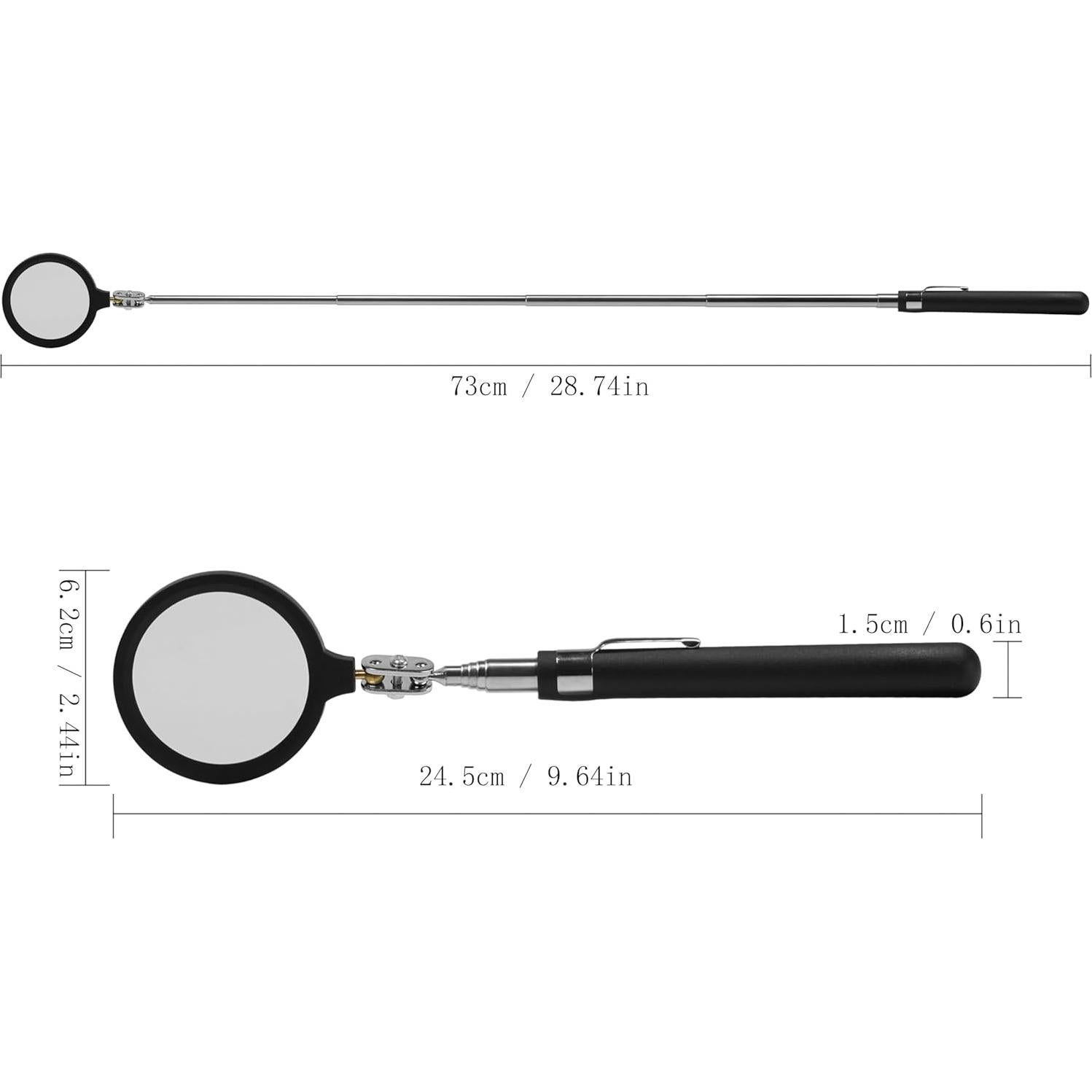 Lupa de Mano Plegable Ailenyun 5X para Lectura - 24.5cm