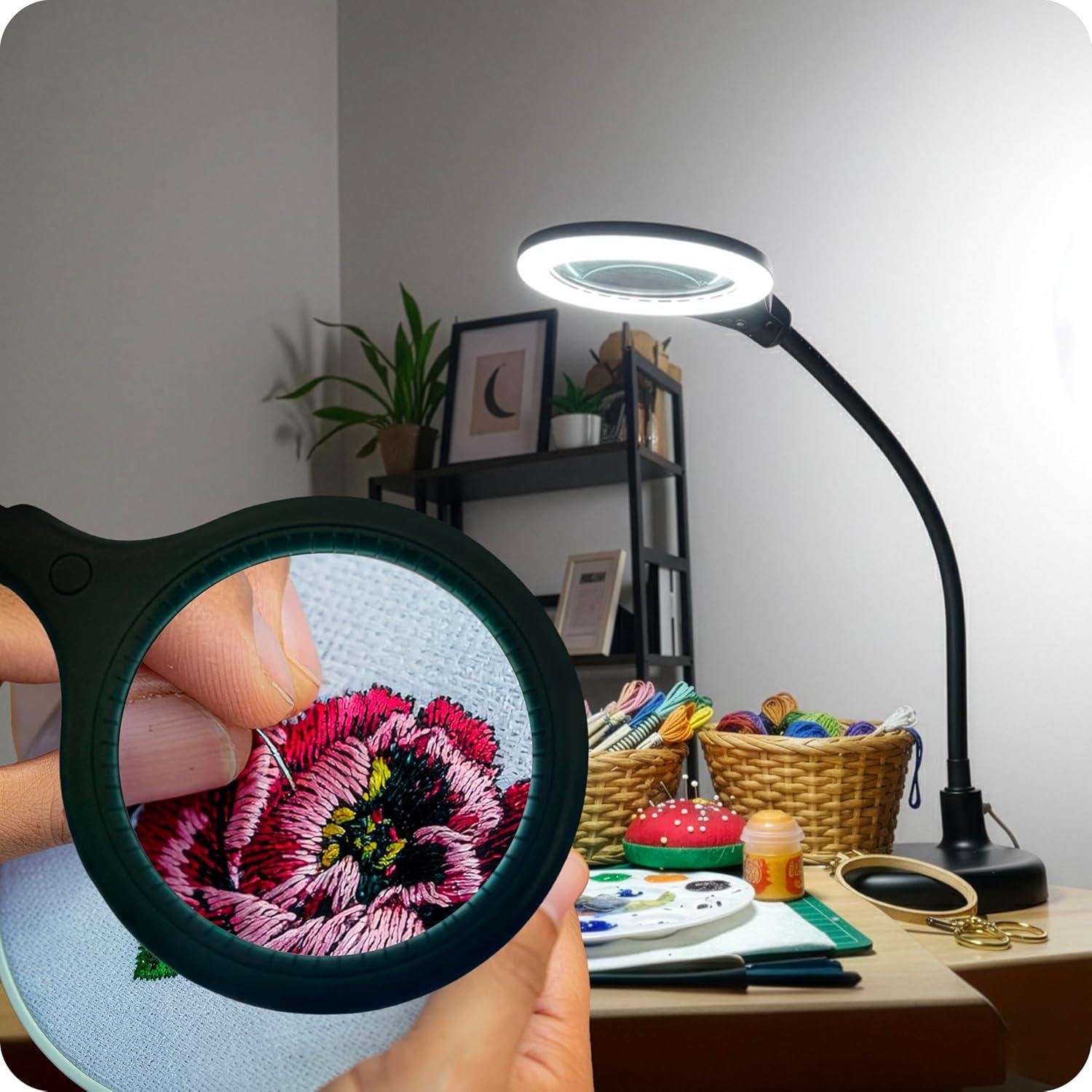 Lámpara de Escritorio Brightech LightView Pro Flex 2.25x LED