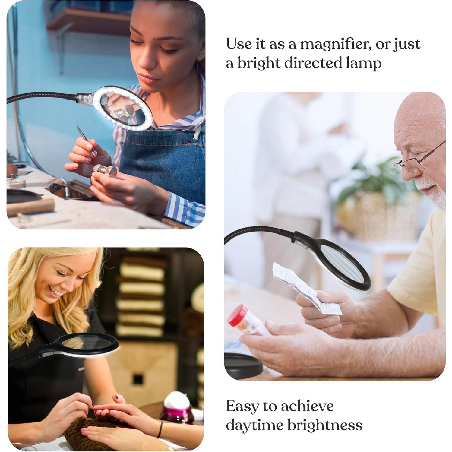 Lámpara de Escritorio Brightech LightView Pro Flex 2.25x LED