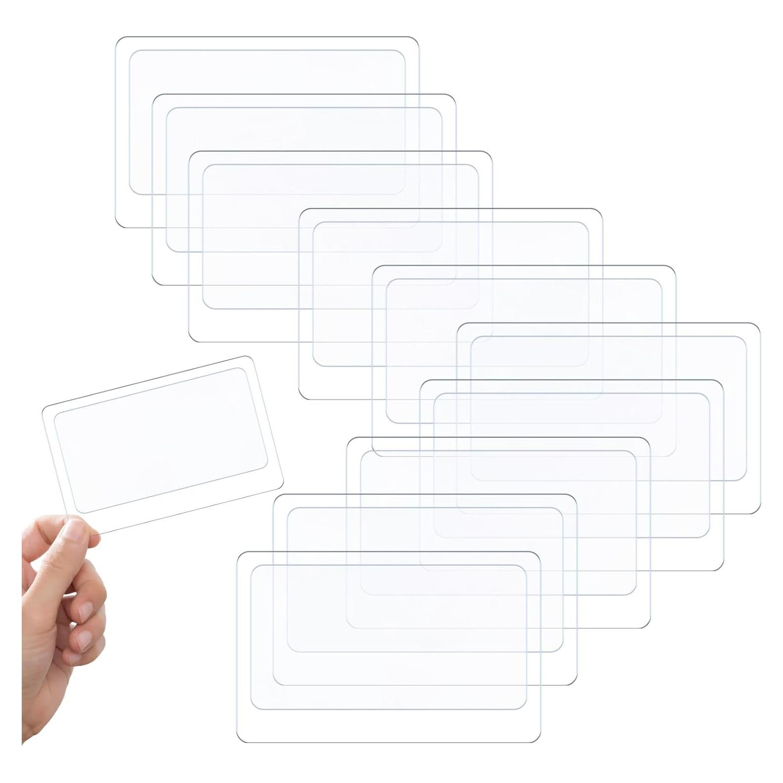 Lupa de Tarjeta de Crédito InnoHHustle 3X - 10 Piezas Portátil