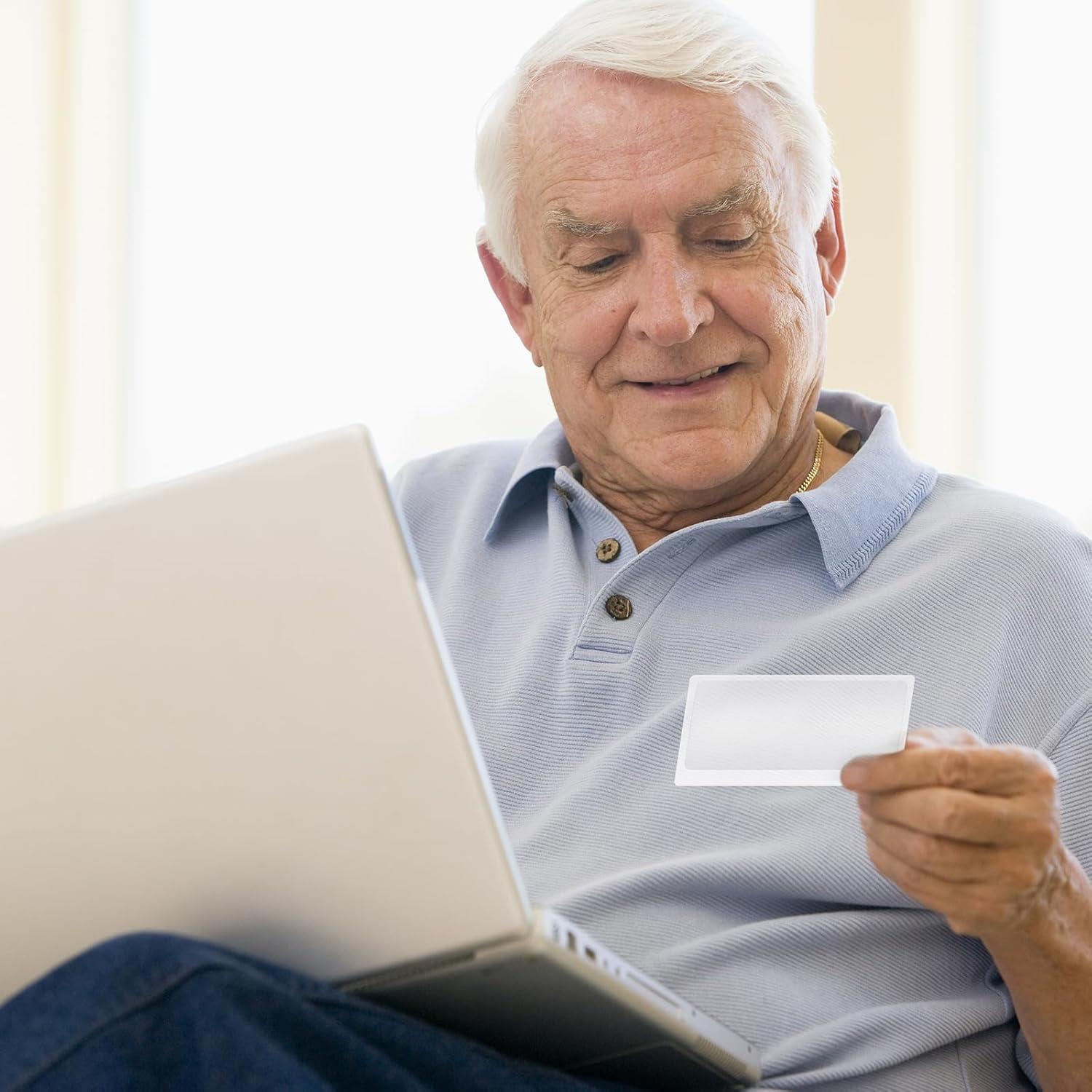 Lupas de Lectura Portátiles QUYLIXX - 100 Pcs 3x 8.4x5.6 cm