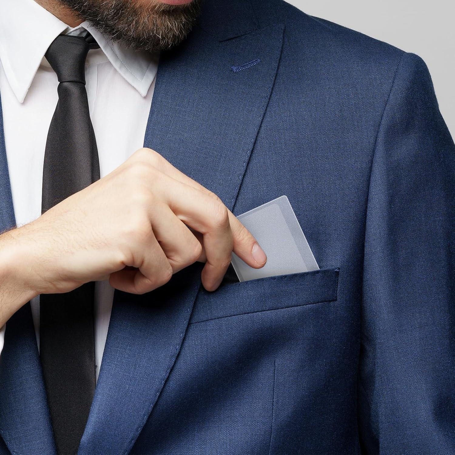 Lupas de Lectura Portátiles QUYLIXX - 100 Pcs 3x 8.4x5.6 cm