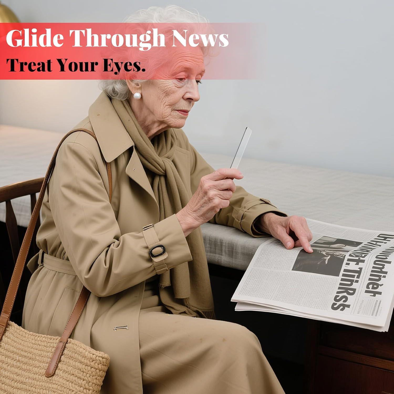 Lupa de Aumento 3X NebulaFlicker con Estuche de Cuero