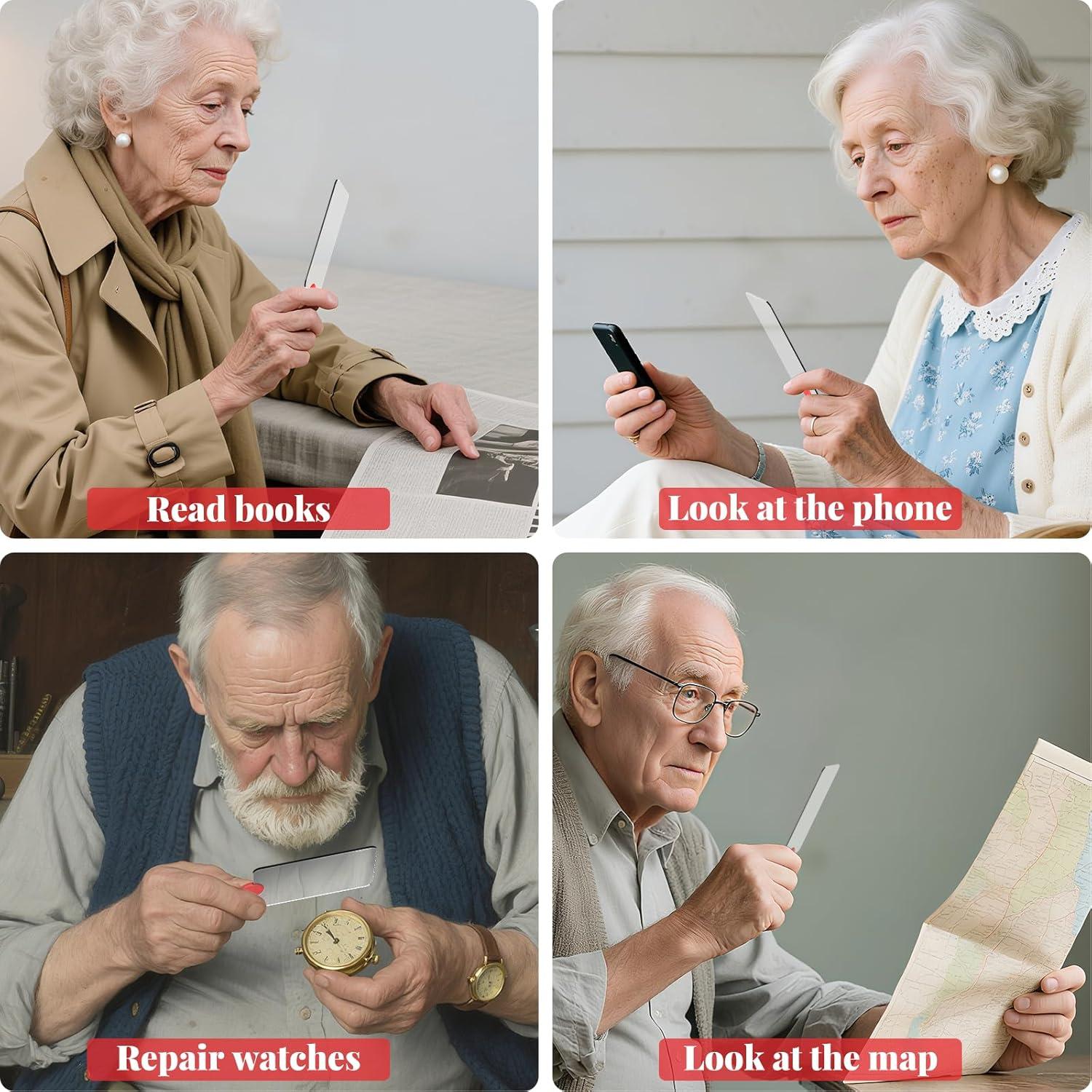 Lupa de Aumento 3X NebulaFlicker con Estuche de Cuero