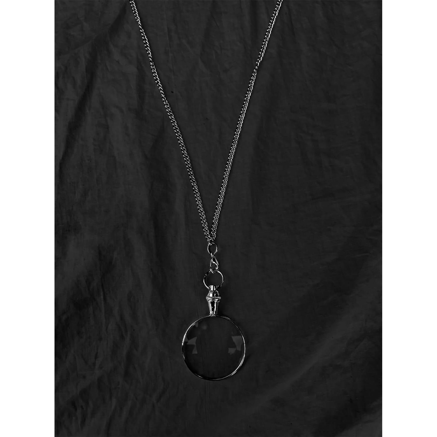 Lupa Colgante Vintage PRIME NAUTICAL 10x 40mm Plata