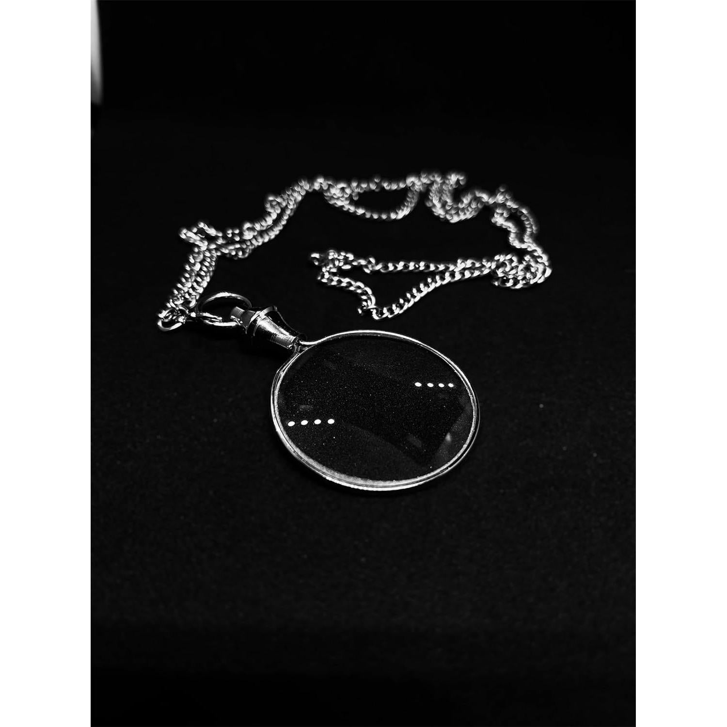 Lupa Colgante Vintage PRIME NAUTICAL 10x 40mm Plata