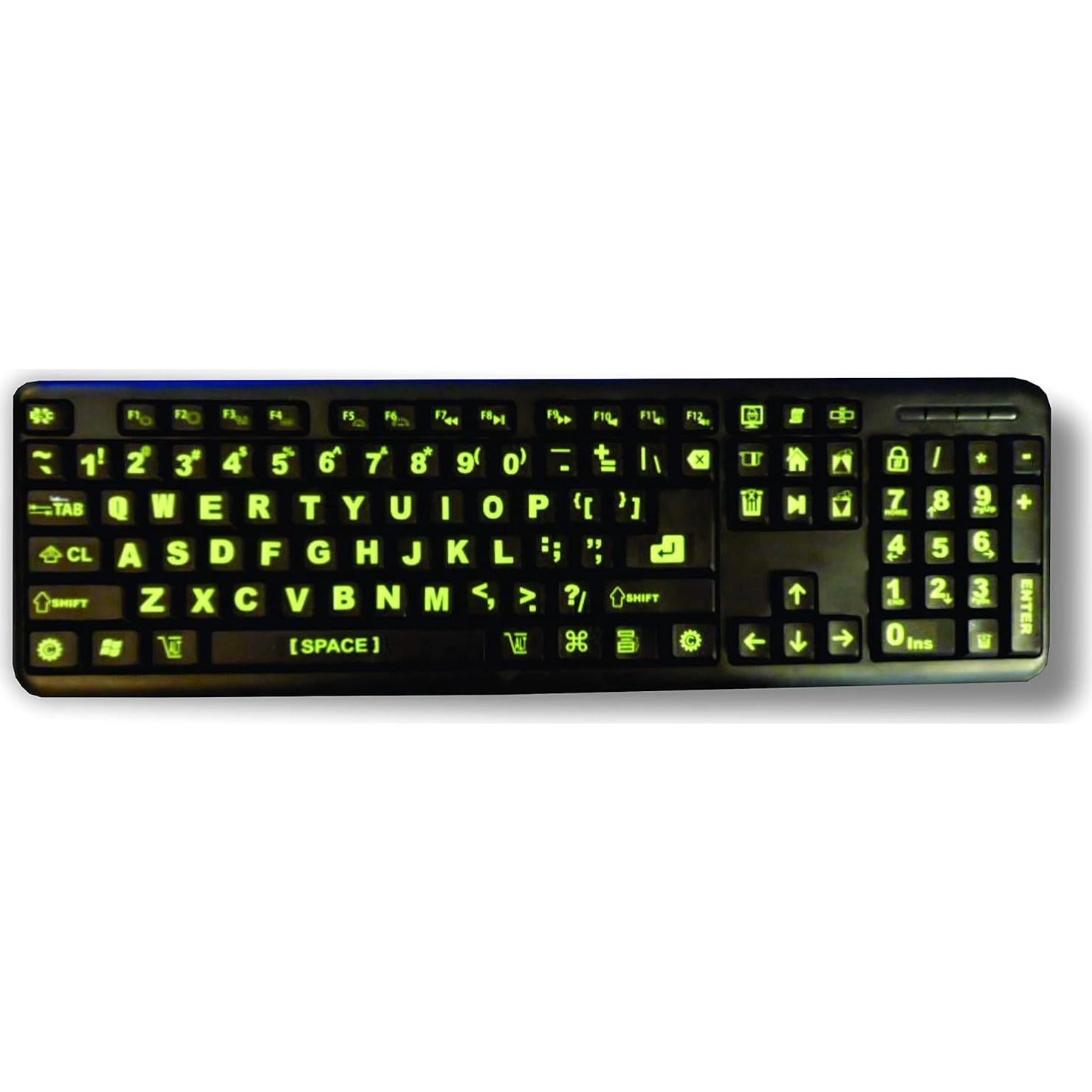 Etiquetas Luminescentes para Teclado Sovereign GA 200 Piezas