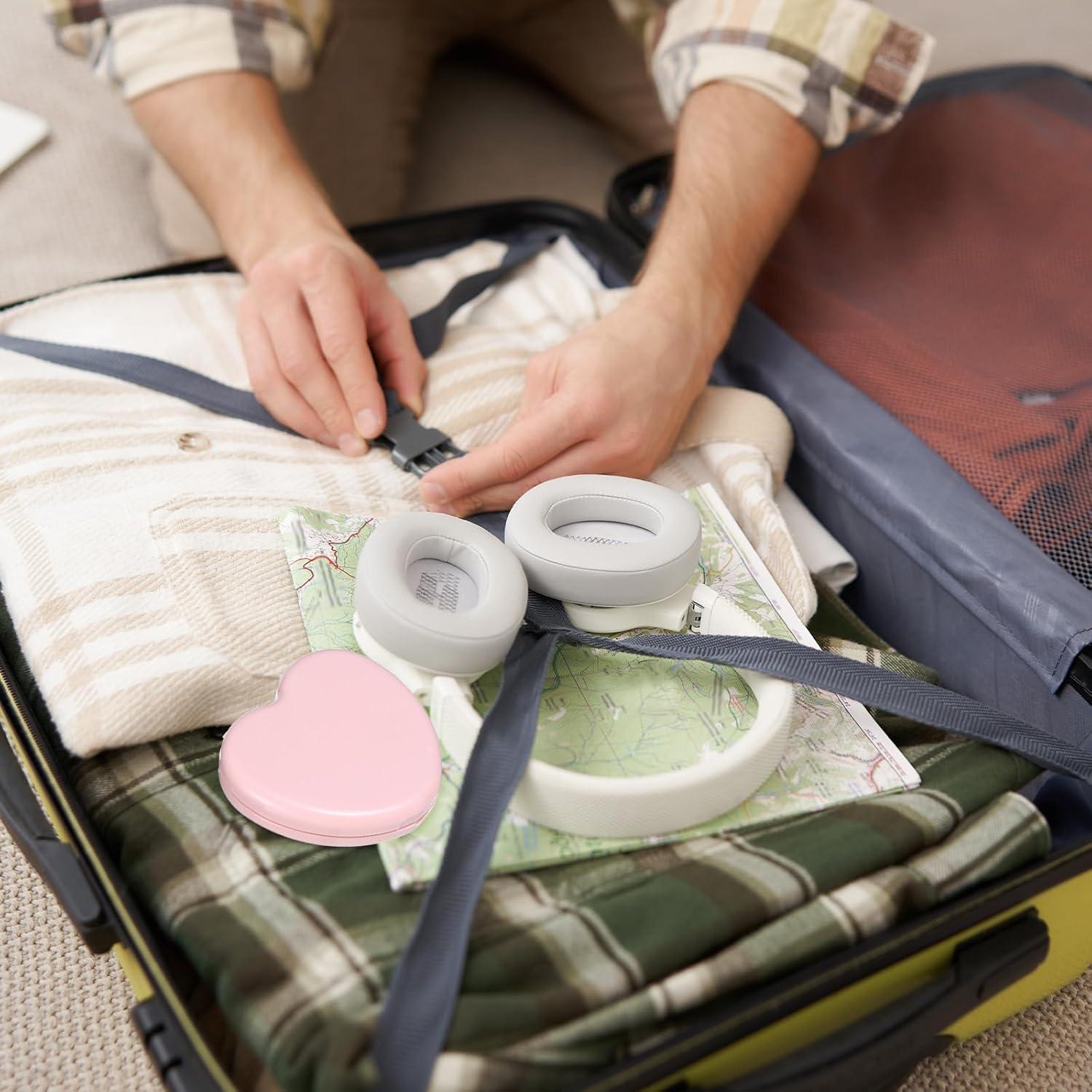 Kit de Costura Mini QfwdfcTrenz Rosa - 6 Piezas Portátil