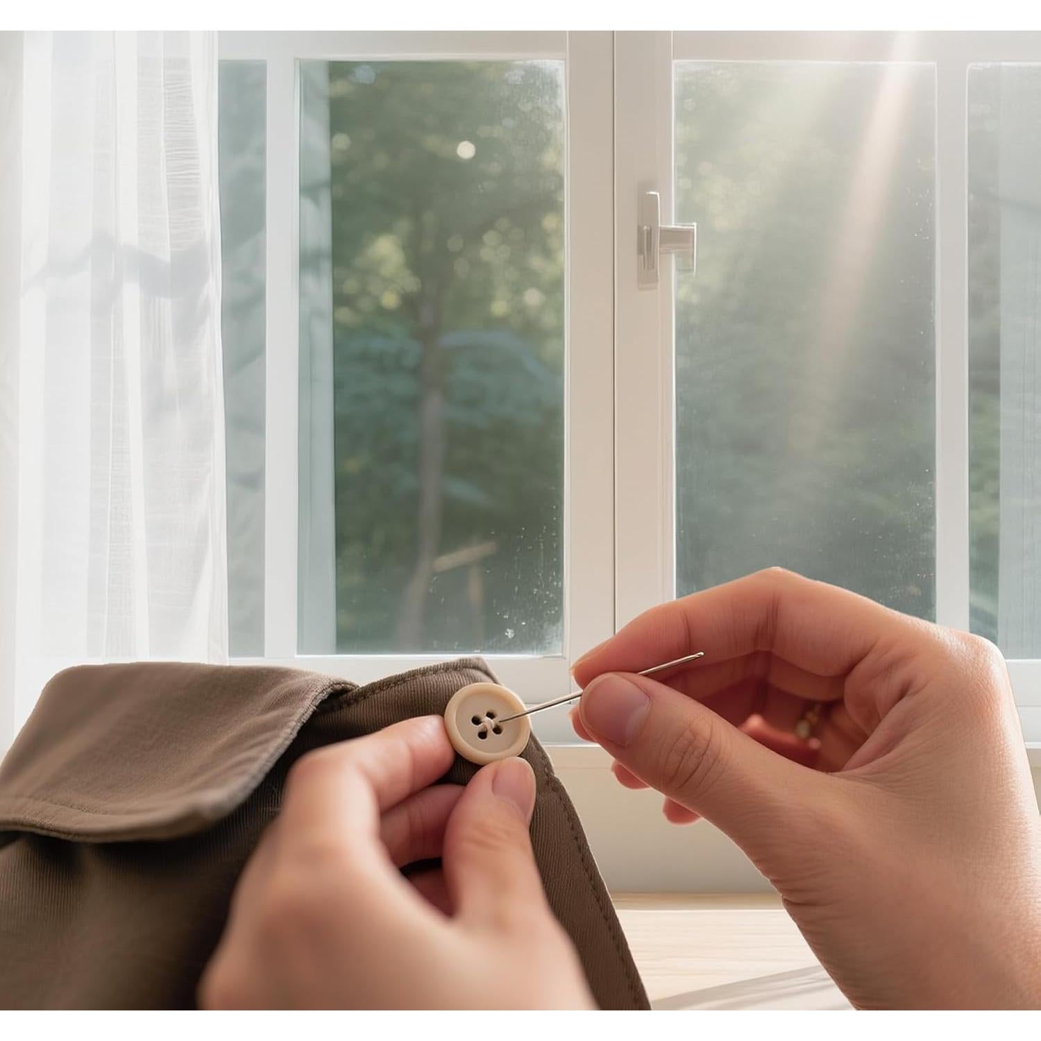 Kit de Costura Mini StiVerse 84 Piezas con 18 Hilos