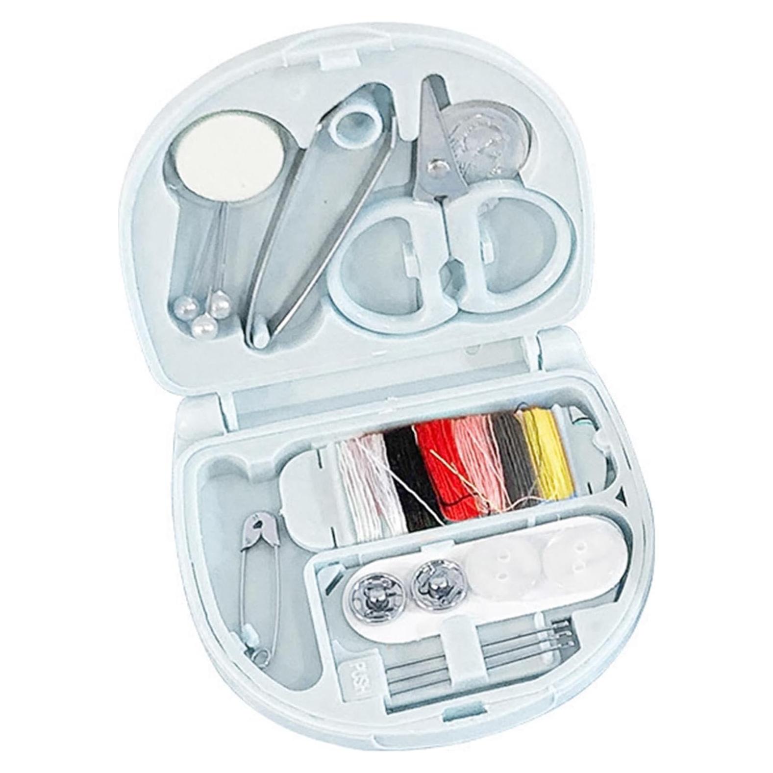 Kit de Costura de Viaje WLngtv Compacto con 6 Bobinas