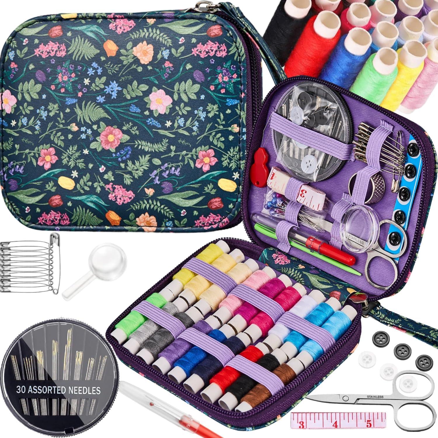 Kit de Costura Bobode Tulipanes - 87 Herramientas Portátil