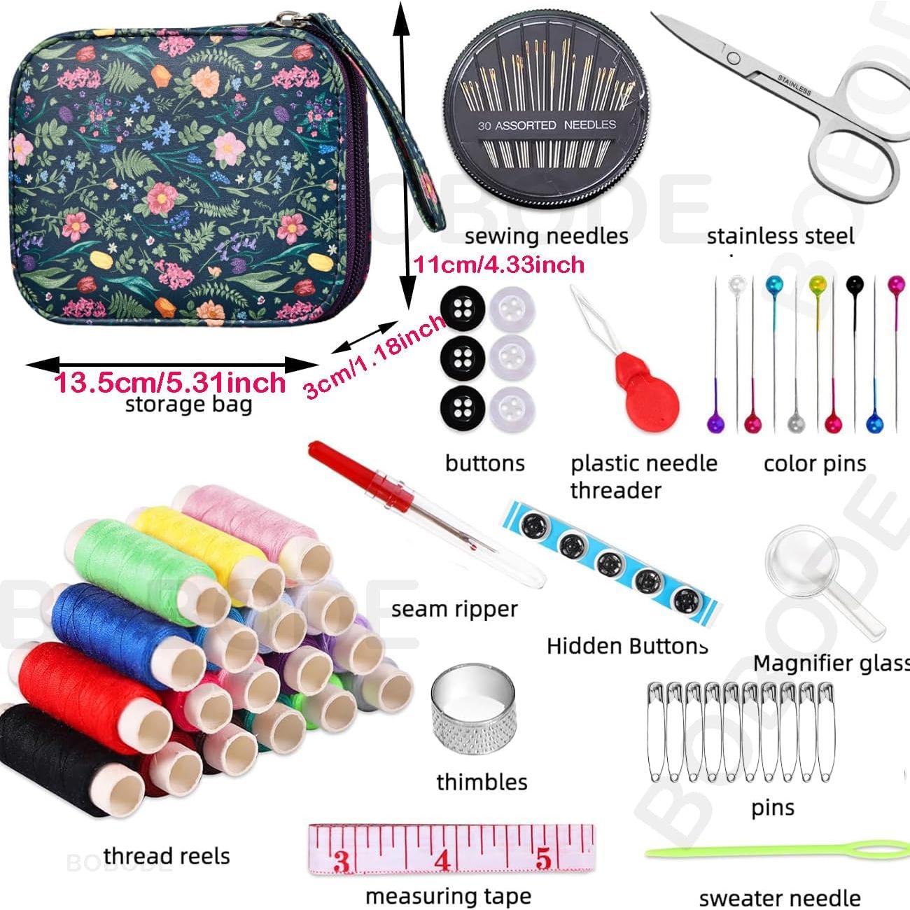 Kit de Costura Bobode Tulipanes - 87 Herramientas Portátil