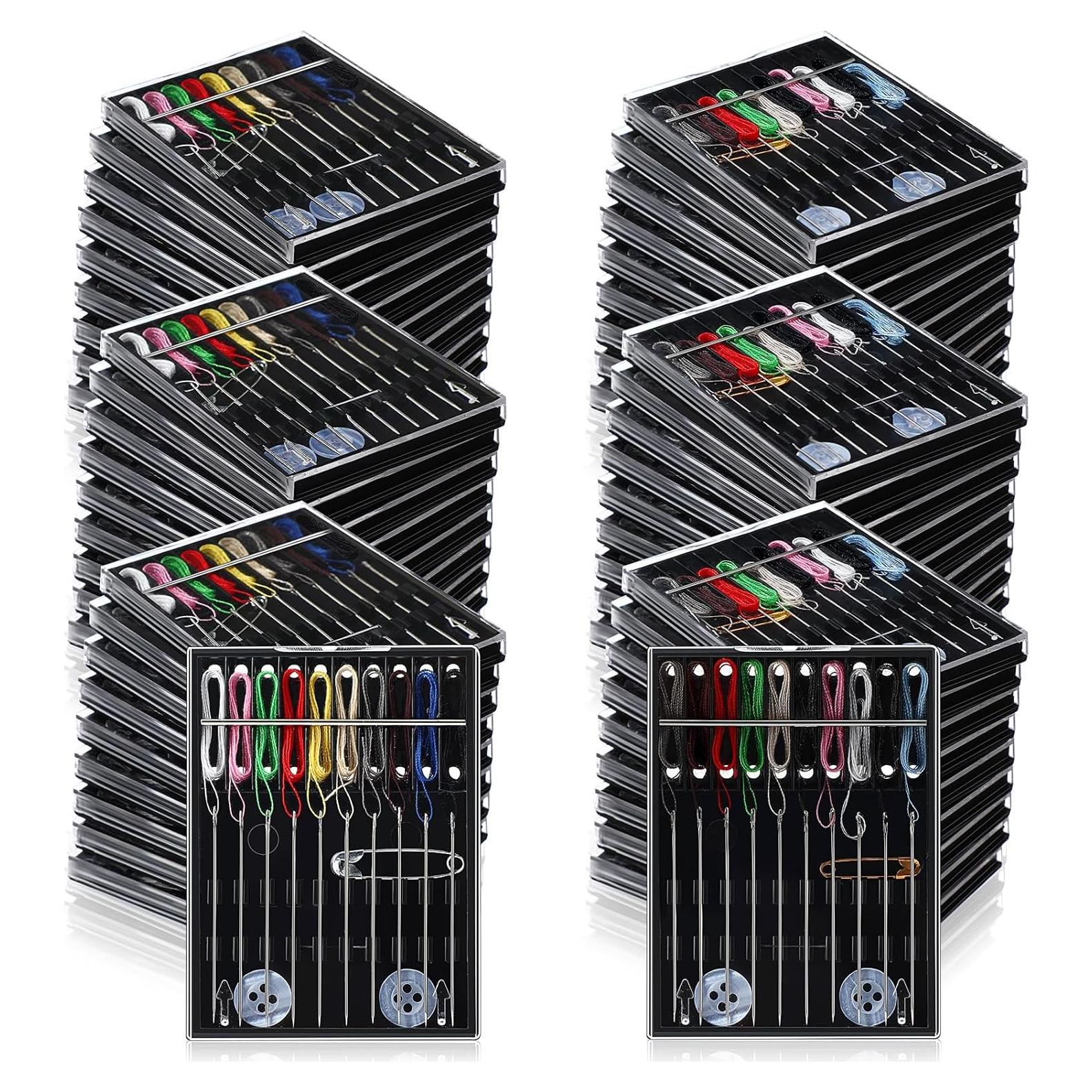 Kit de Costura de Viaje XunYee - 36 Cajas con Agujas y Hilos