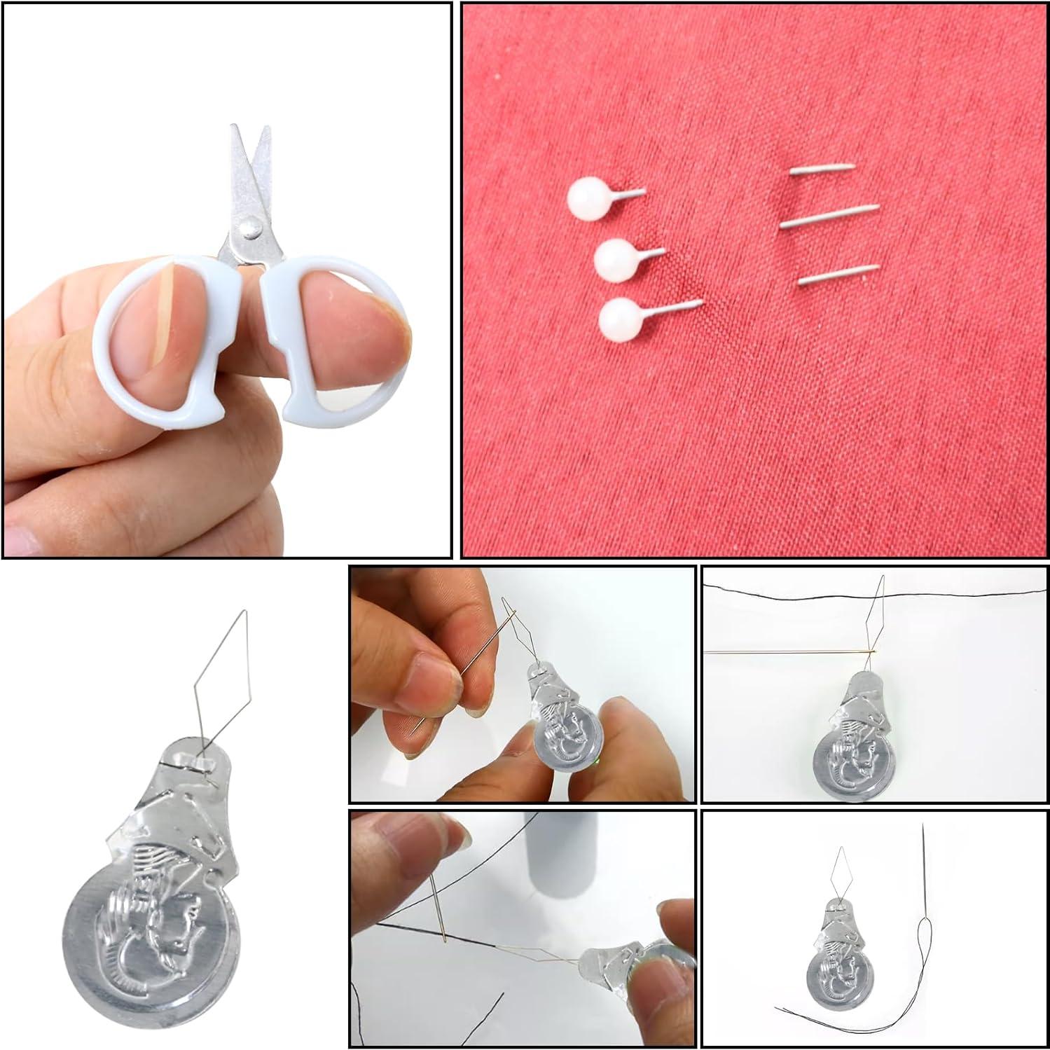 Kit de Costura Portátil Honbay 2PCS Mini para Viaje