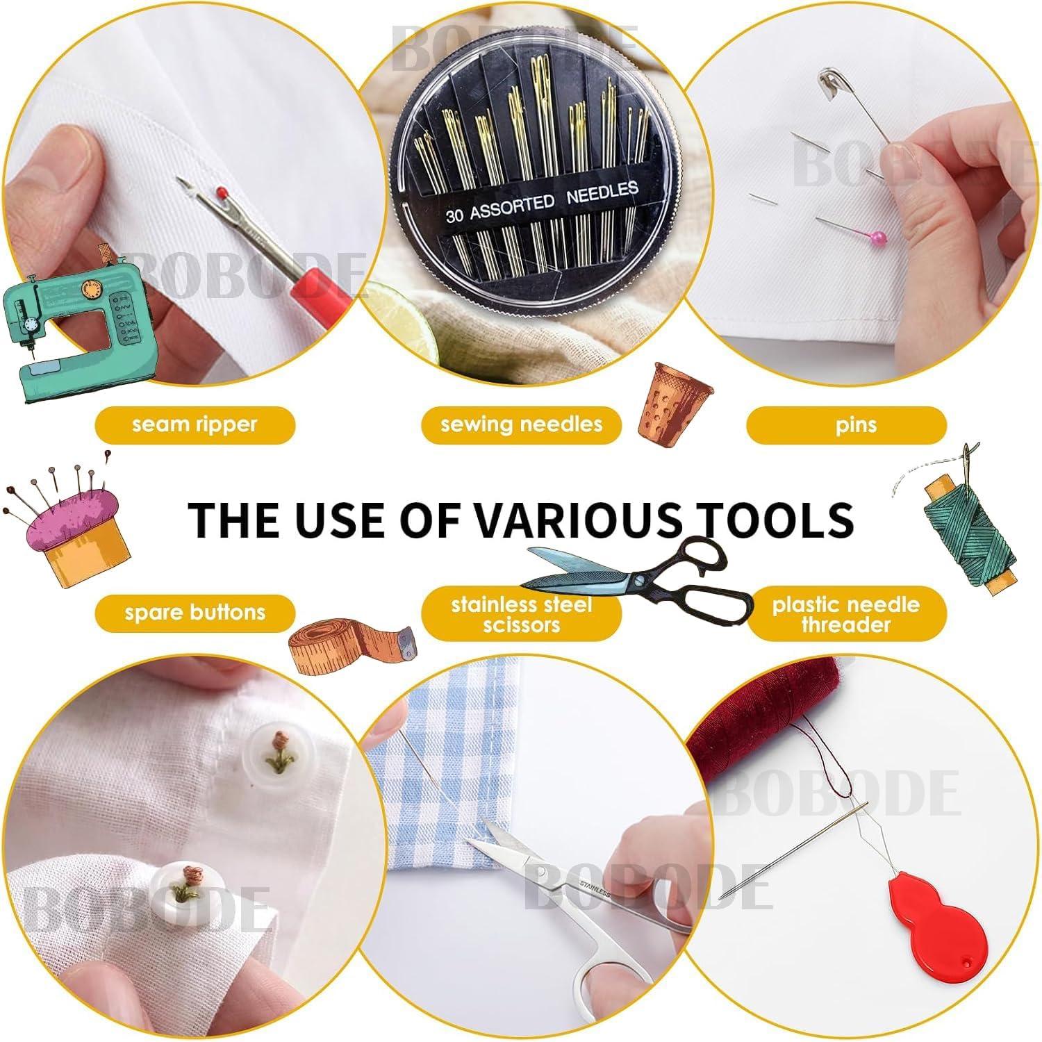 Kit de Costura Bobode Farmhouse 43PCS con Accesorios Esenciales