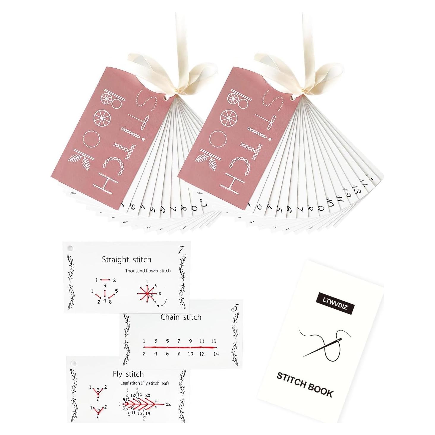 Libro de Costura Mini LTWVDIZ - Kit DIY para Principiantes