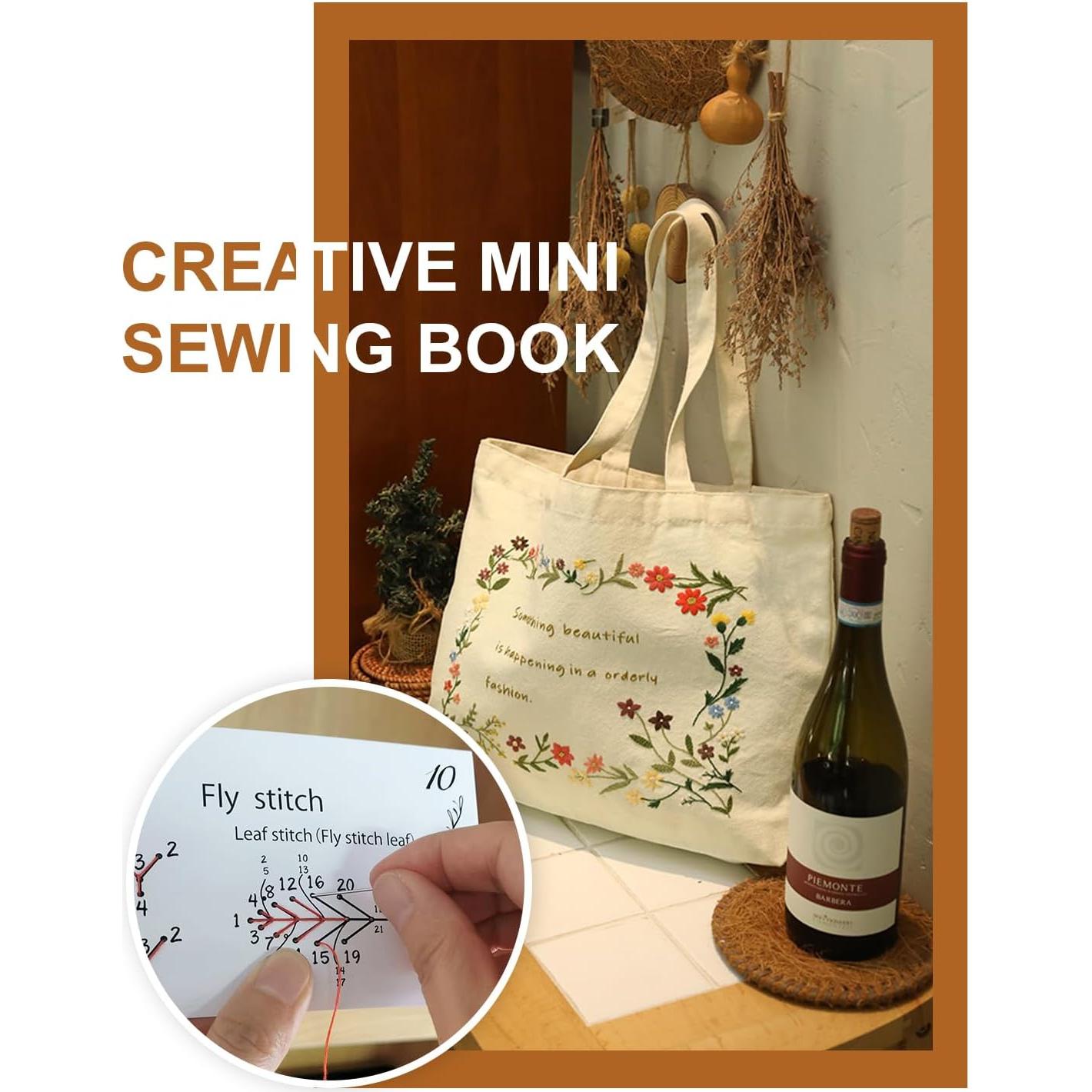 Libro de Costura Mini LTWVDIZ - Kit DIY para Principiantes