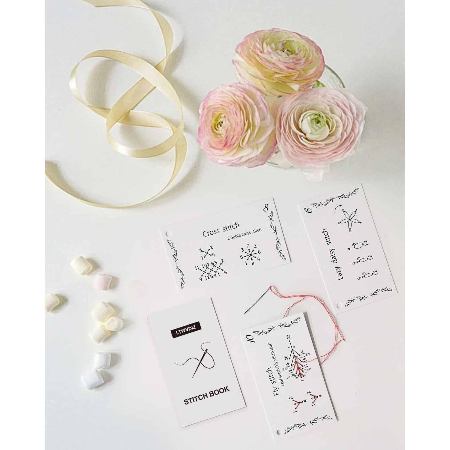 Libro de Costura Mini LTWVDIZ - Kit DIY para Principiantes