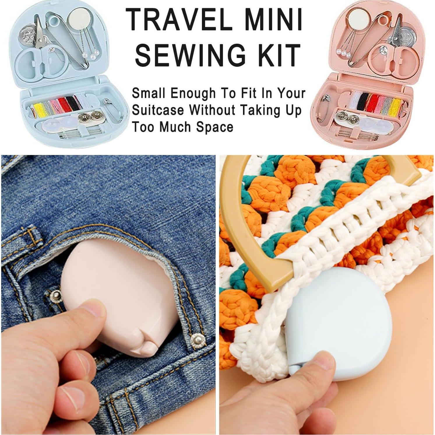 Paquete de 12 Kits de Costura Mini Portátiles Youlina