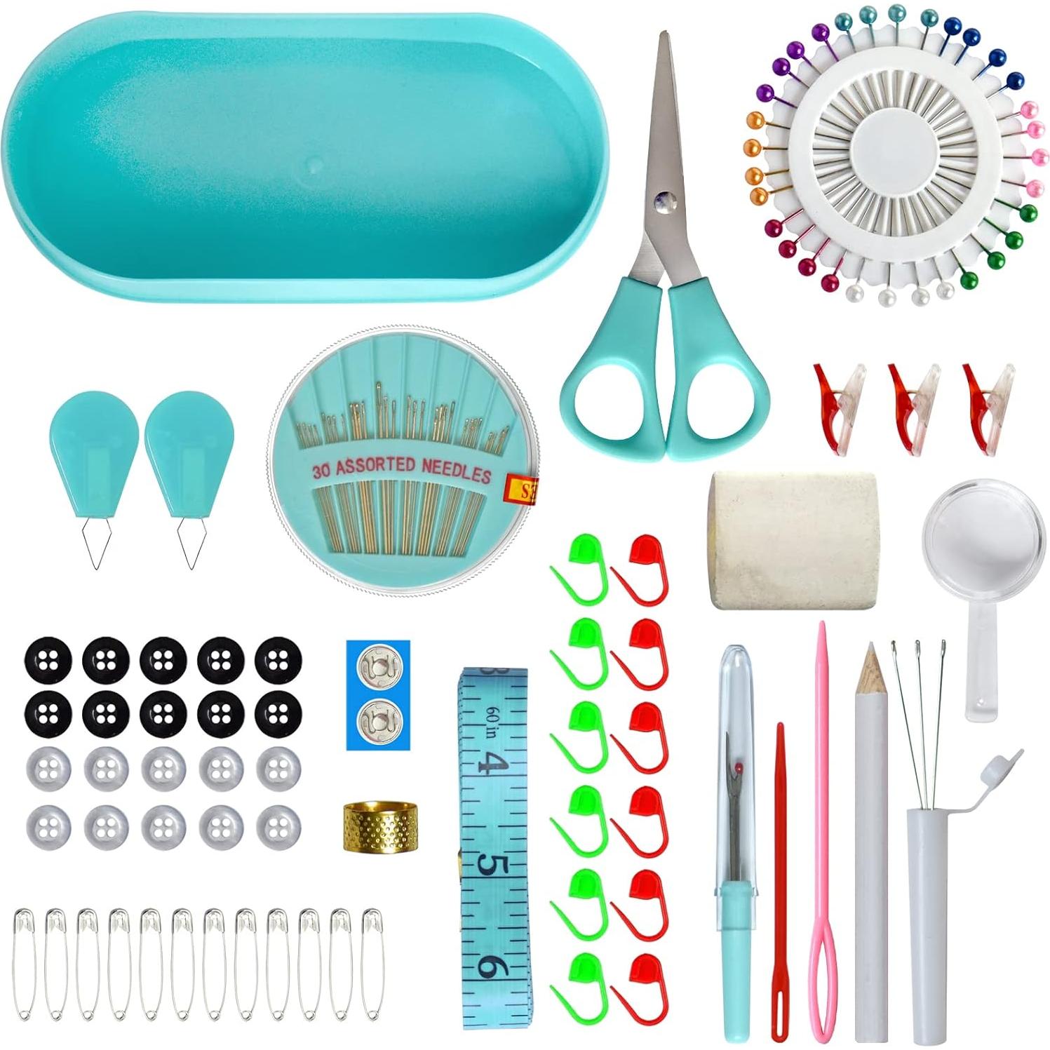 Kit de Costura Portátil CB con 40 Bobinas de Hilo y Accesorios
