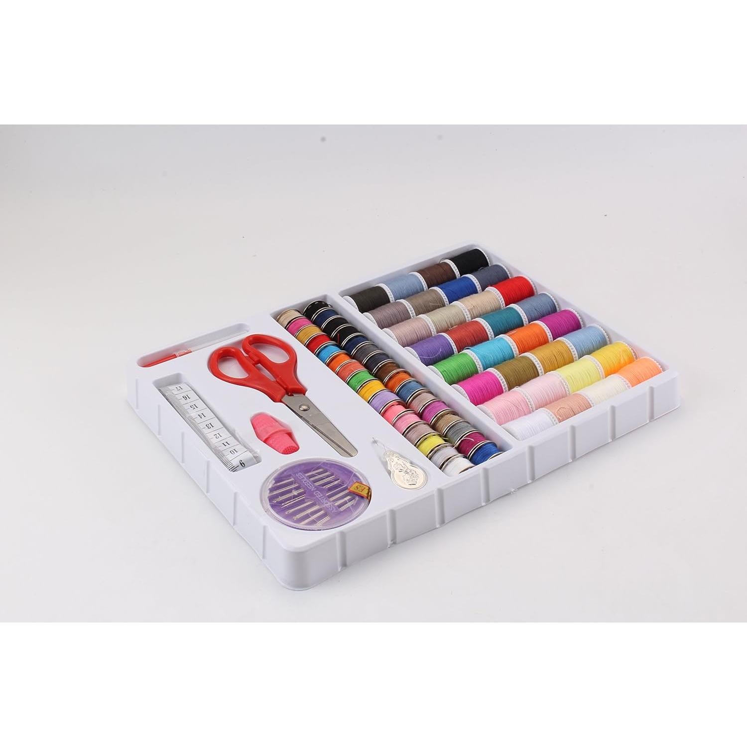Kit de Costura Michley 100 Piezas con 32 Bobinas Multicolor
