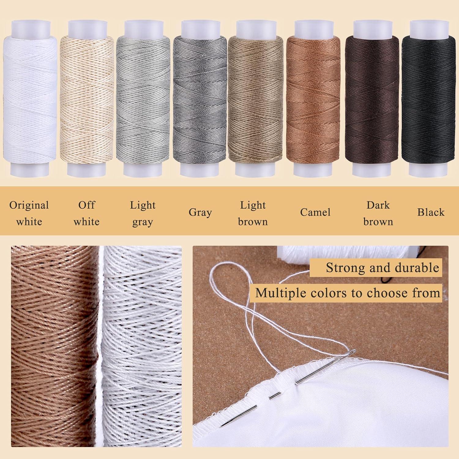 Kit de Costura de Tapicería Jupean 30 Piezas para Cuero y Tela