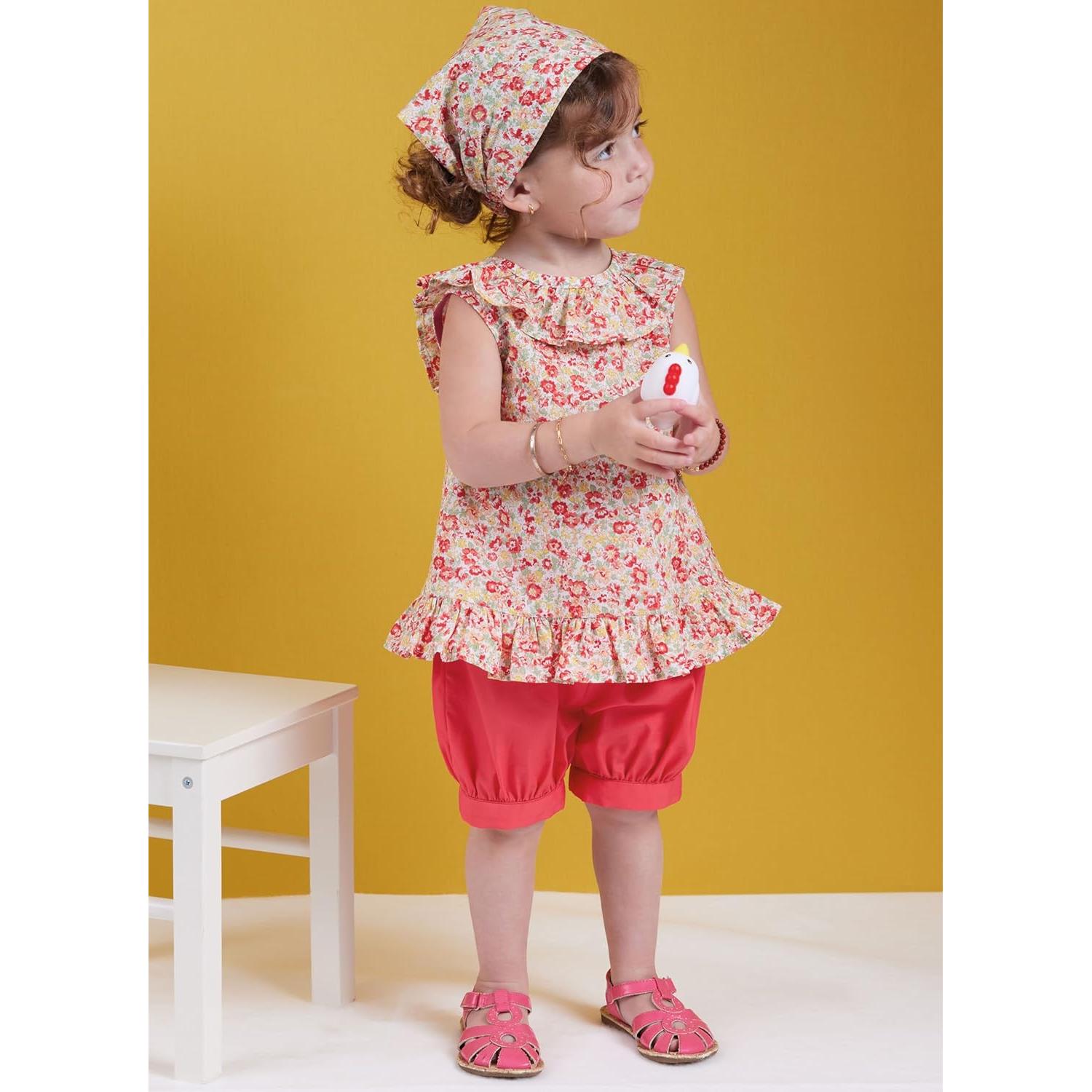 Kit de Patrón de Costura Butterick B6951 para Niños Tallas 1-4