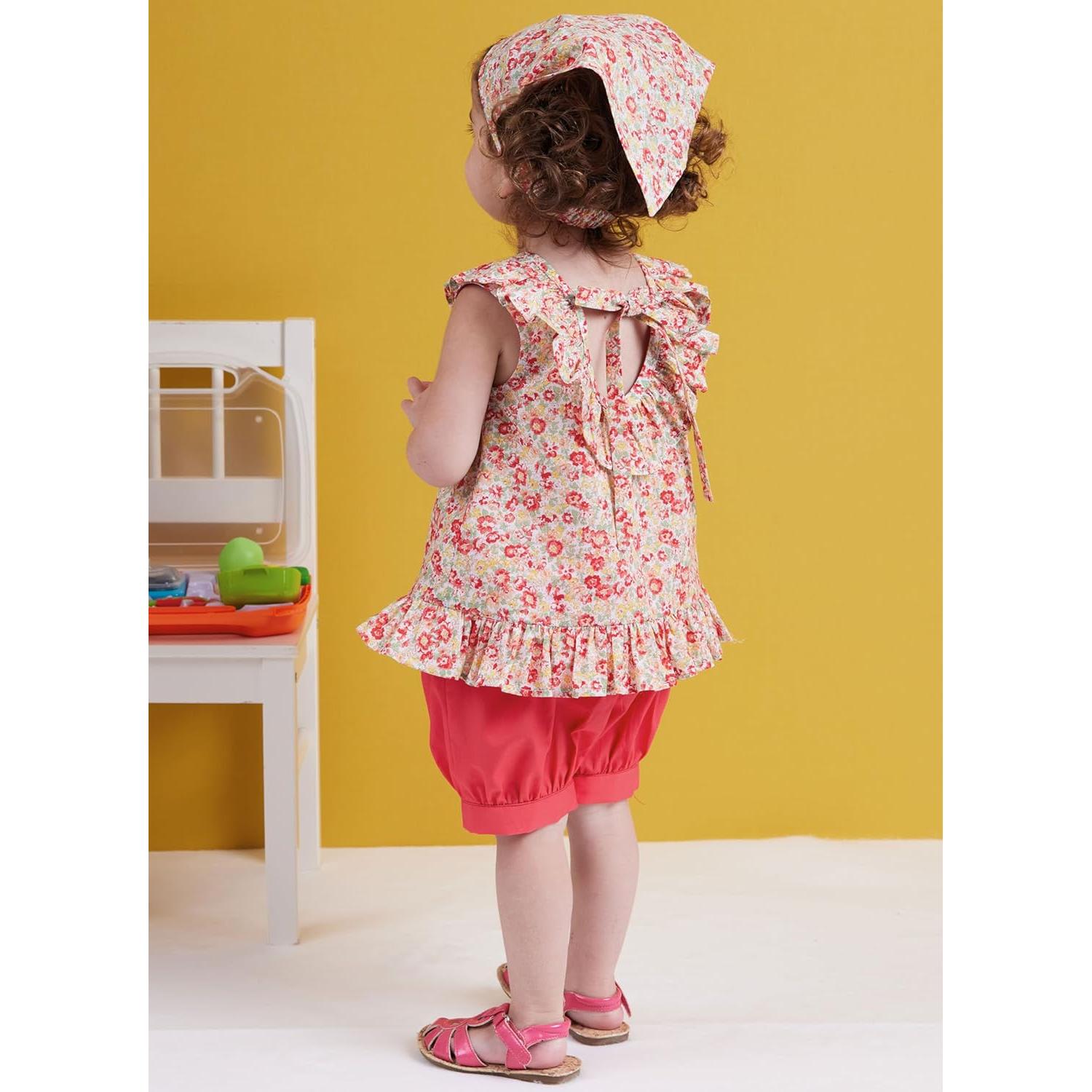 Kit de Patrón de Costura Butterick B6951 para Niños Tallas 1-4