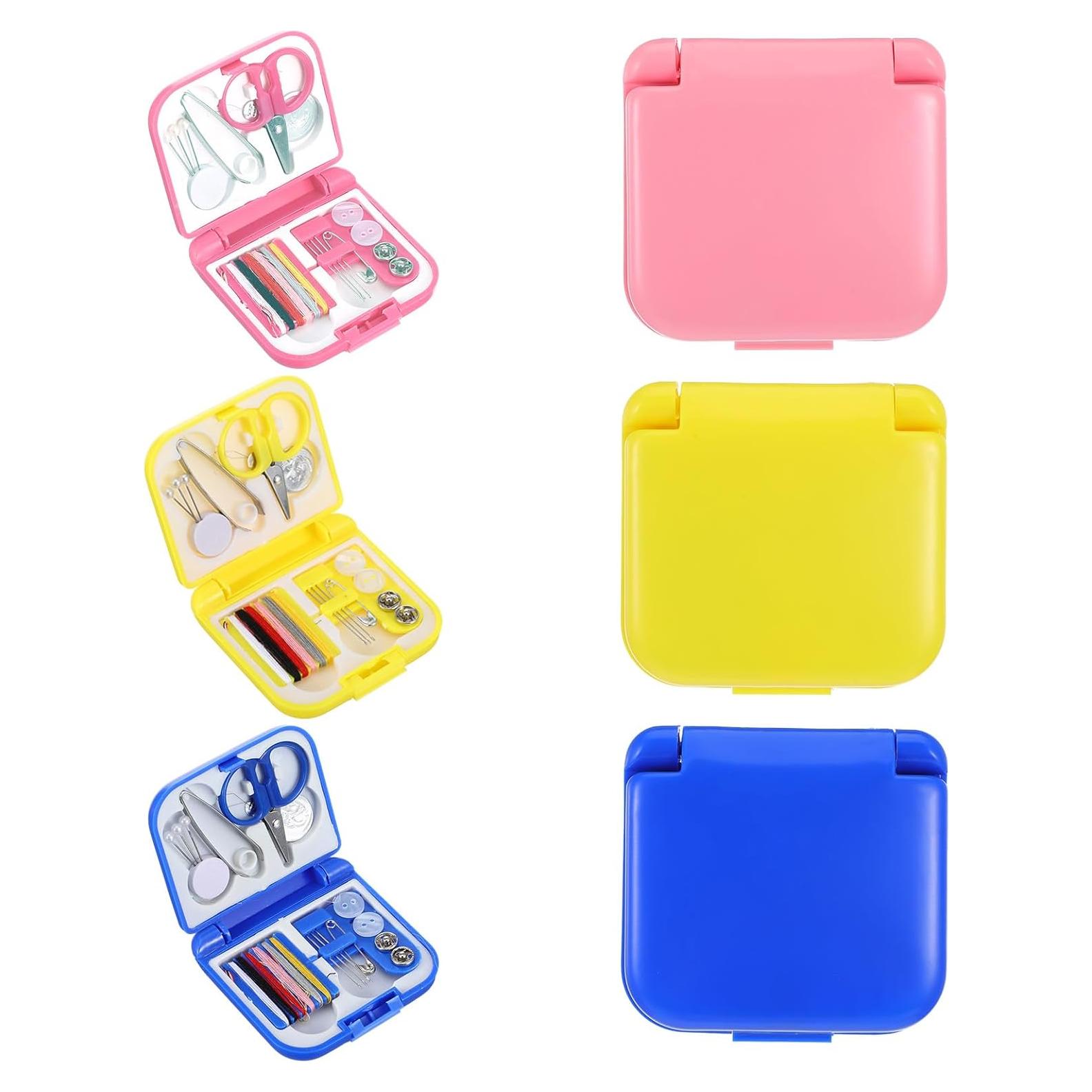 Kit de Costura de Viaje Mini Quilax - 3 Piezas, Compacto y Práctico