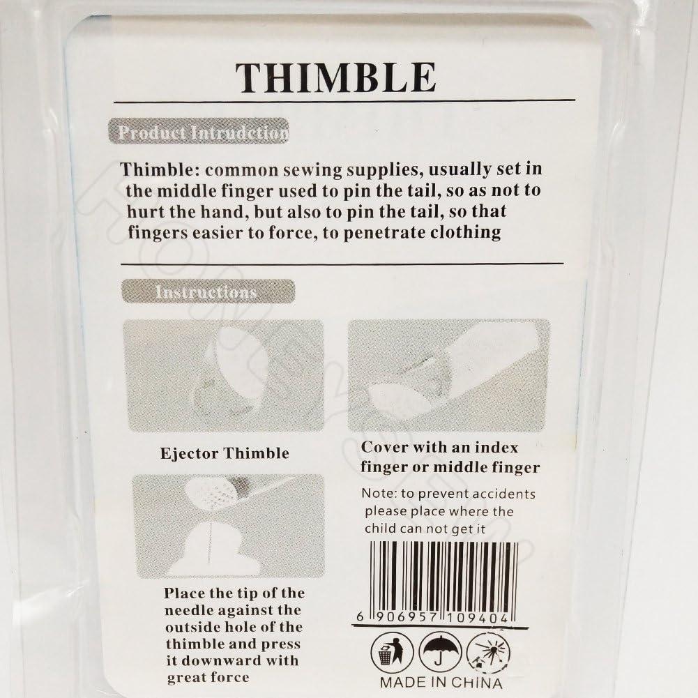 Dedal de Comodidad Suave HONEYSEW - Dos Tamaños para Costura