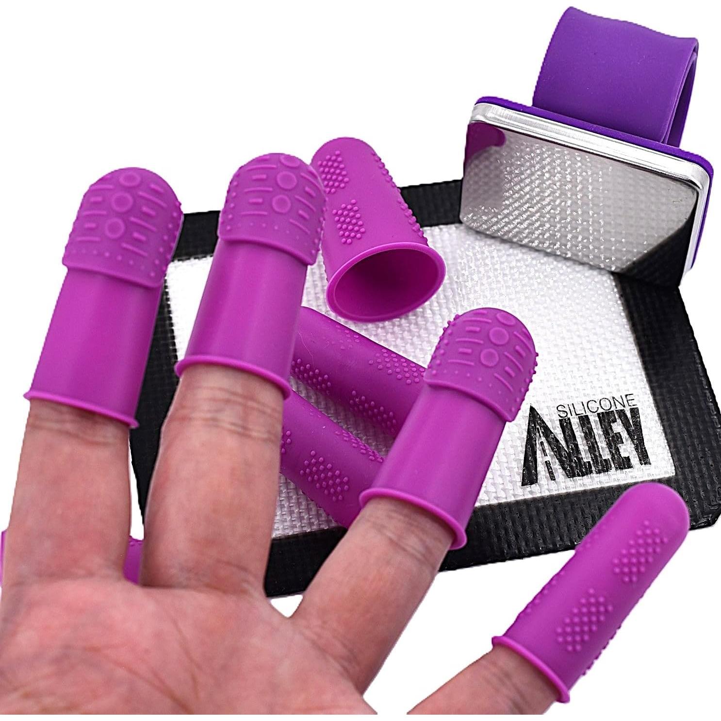 Set de Protectores de Dedos THIK-GRIP + Alfombrilla Antiadherente