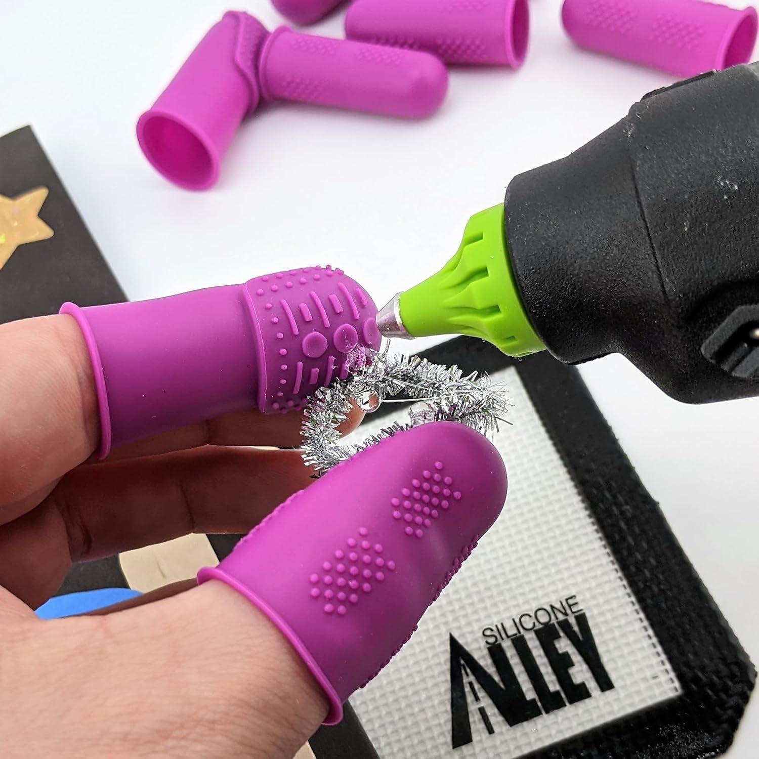 Set de Protectores de Dedos THIK-GRIP + Alfombrilla Antiadherente