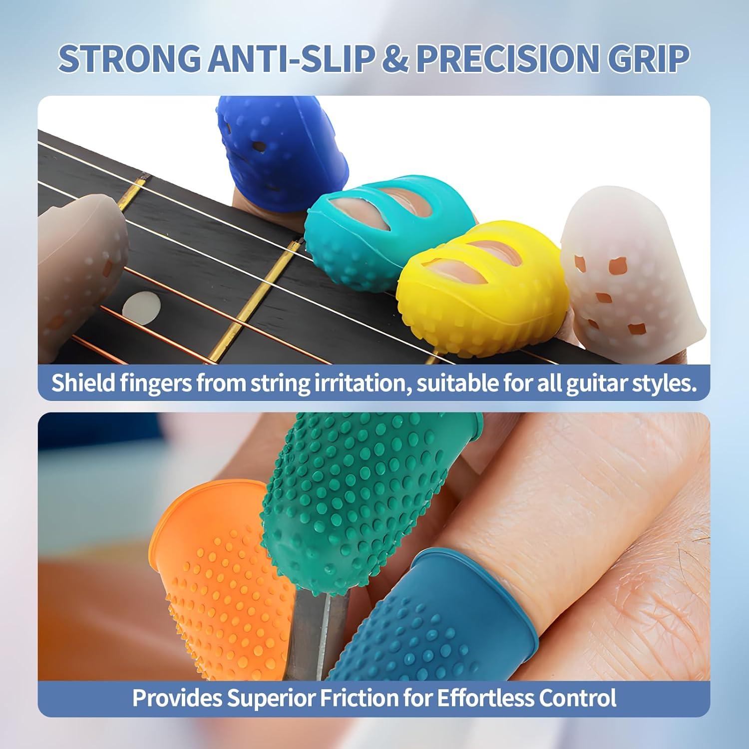 Set de 30 Dedales de Goma y Silicona Creztail - 5 Tamaños