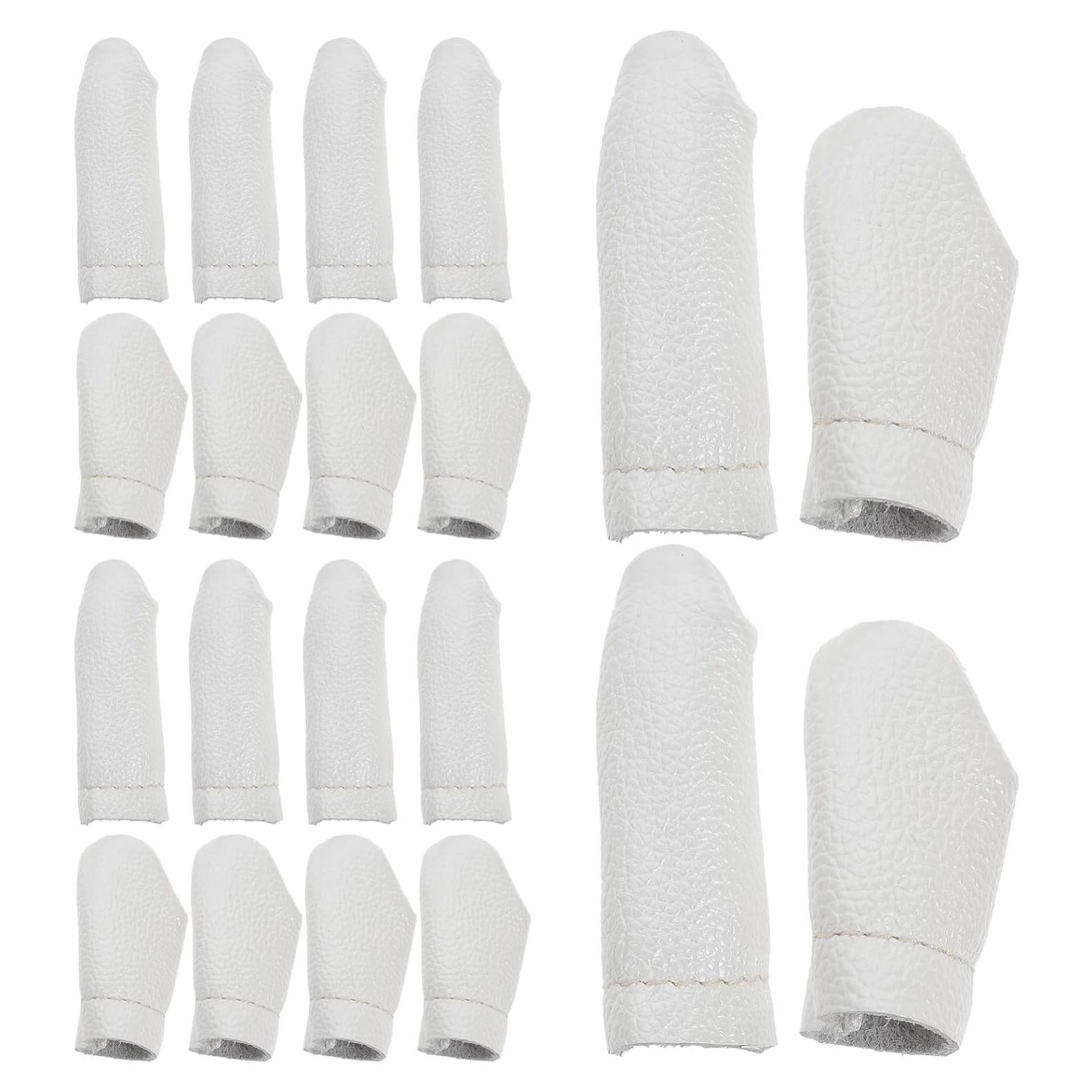 Protectores de Dedos de Cuero Gatuida - 20 Piezas para Costura