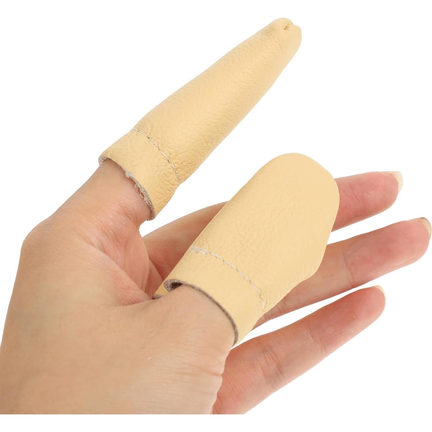 Protectores de Dedos de Cuero Gatuida - 20 Piezas para Costura
