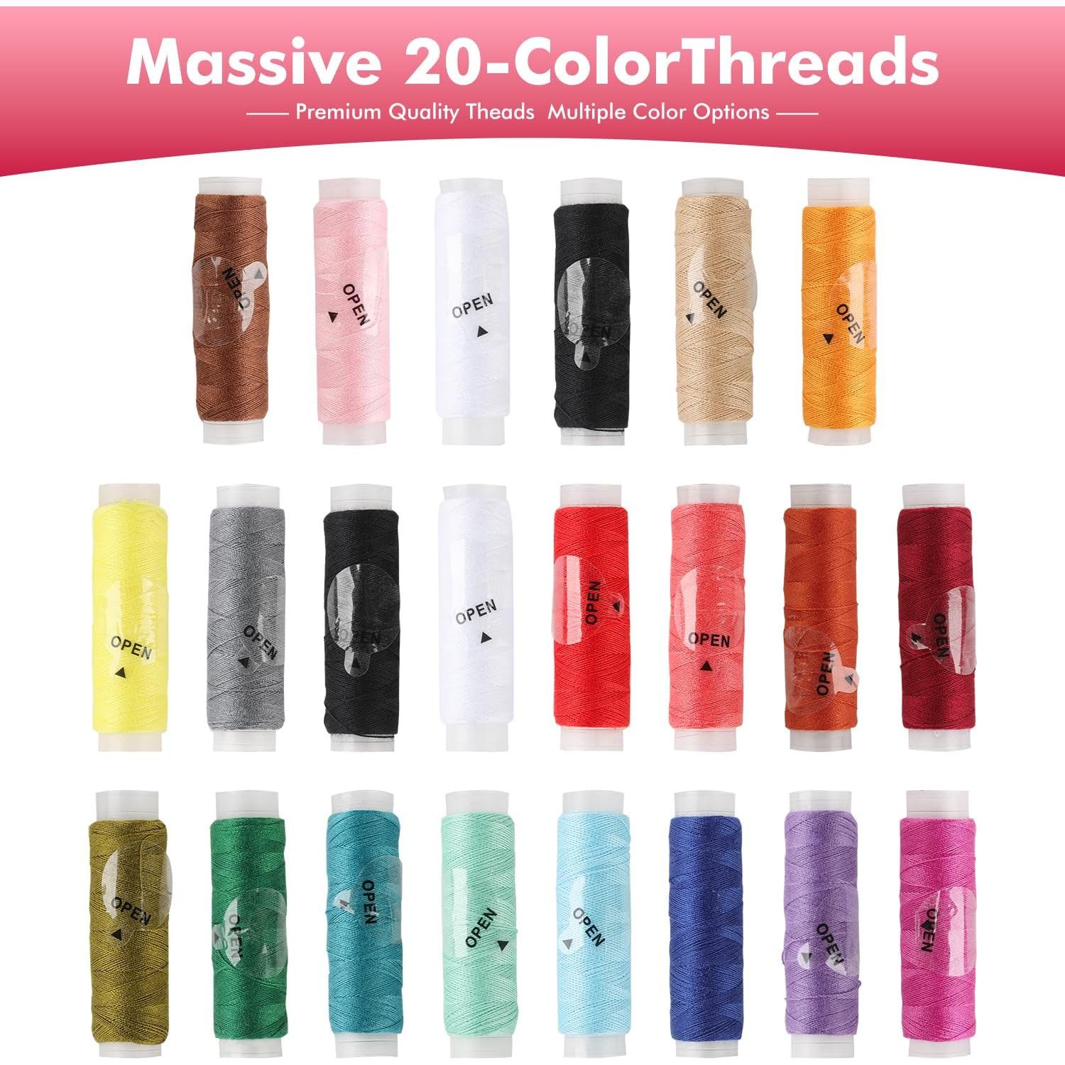 Juego de Costura 198 Piezas ZHEN XIAN Rosa Portátil