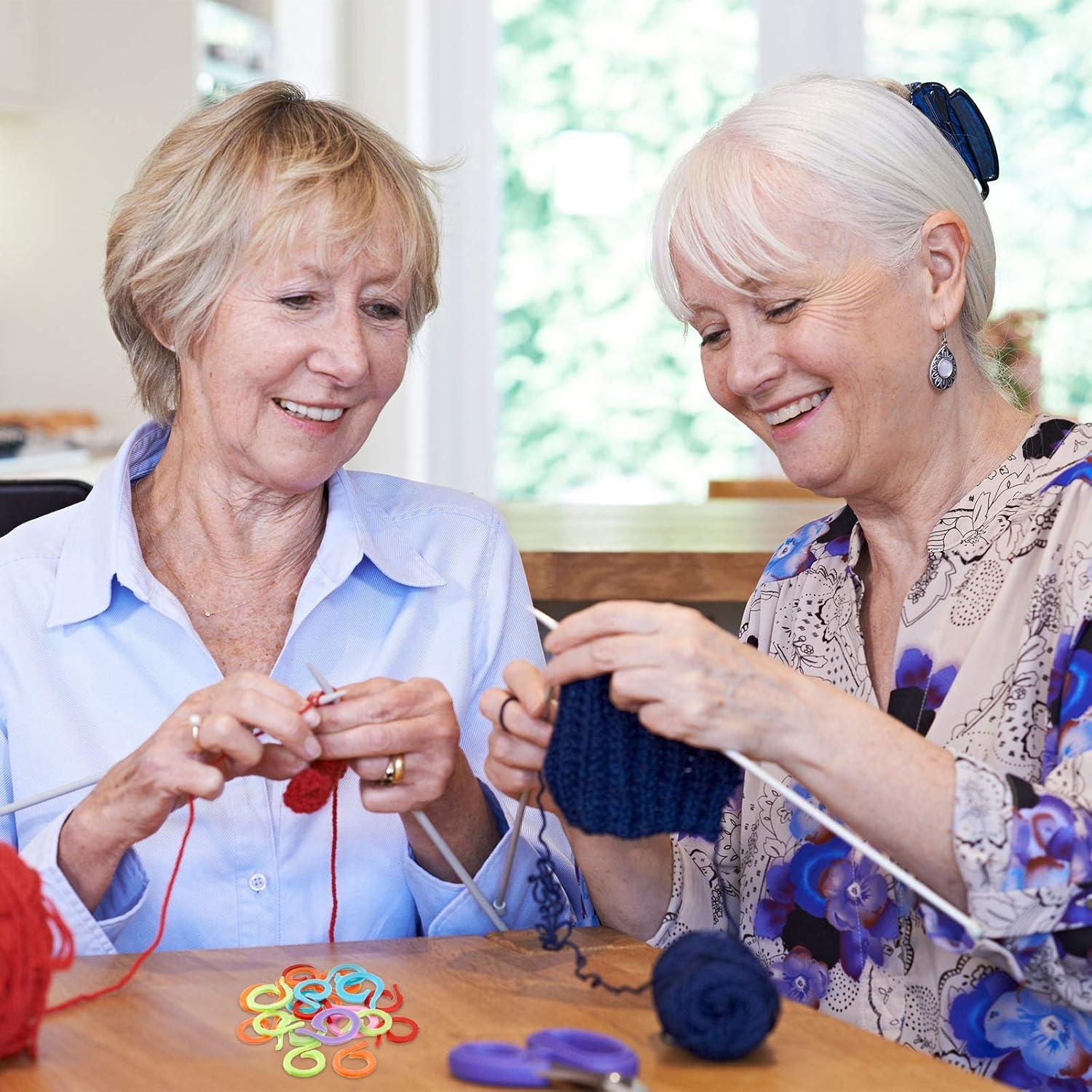200 Marcadores de Puntos de Tejer WILLBOND Multicolor Plástico