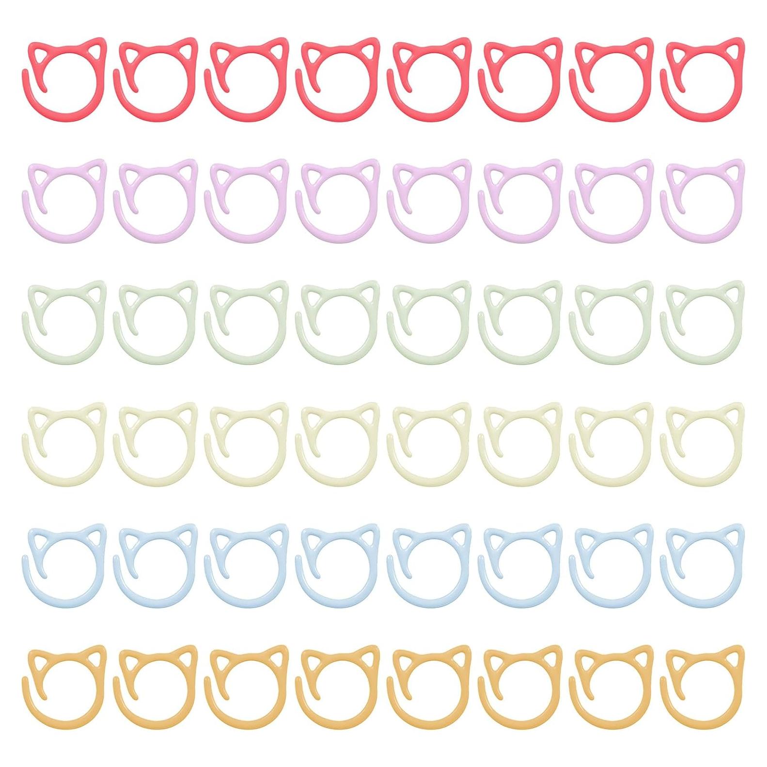 Marcadores de Puntos de Gato MBAIYO 48pcs Metal Multicolor